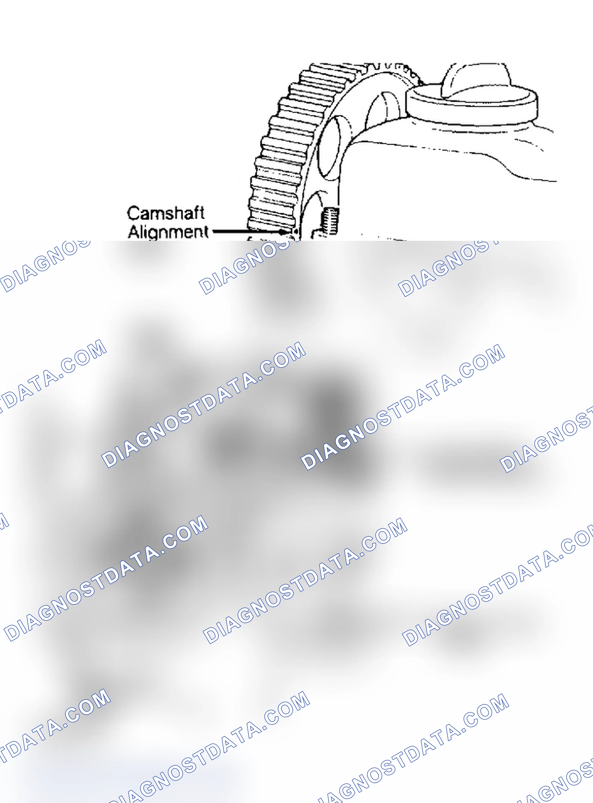 Scheme 4: CAMSHAFT TIMING BELT SERVICE