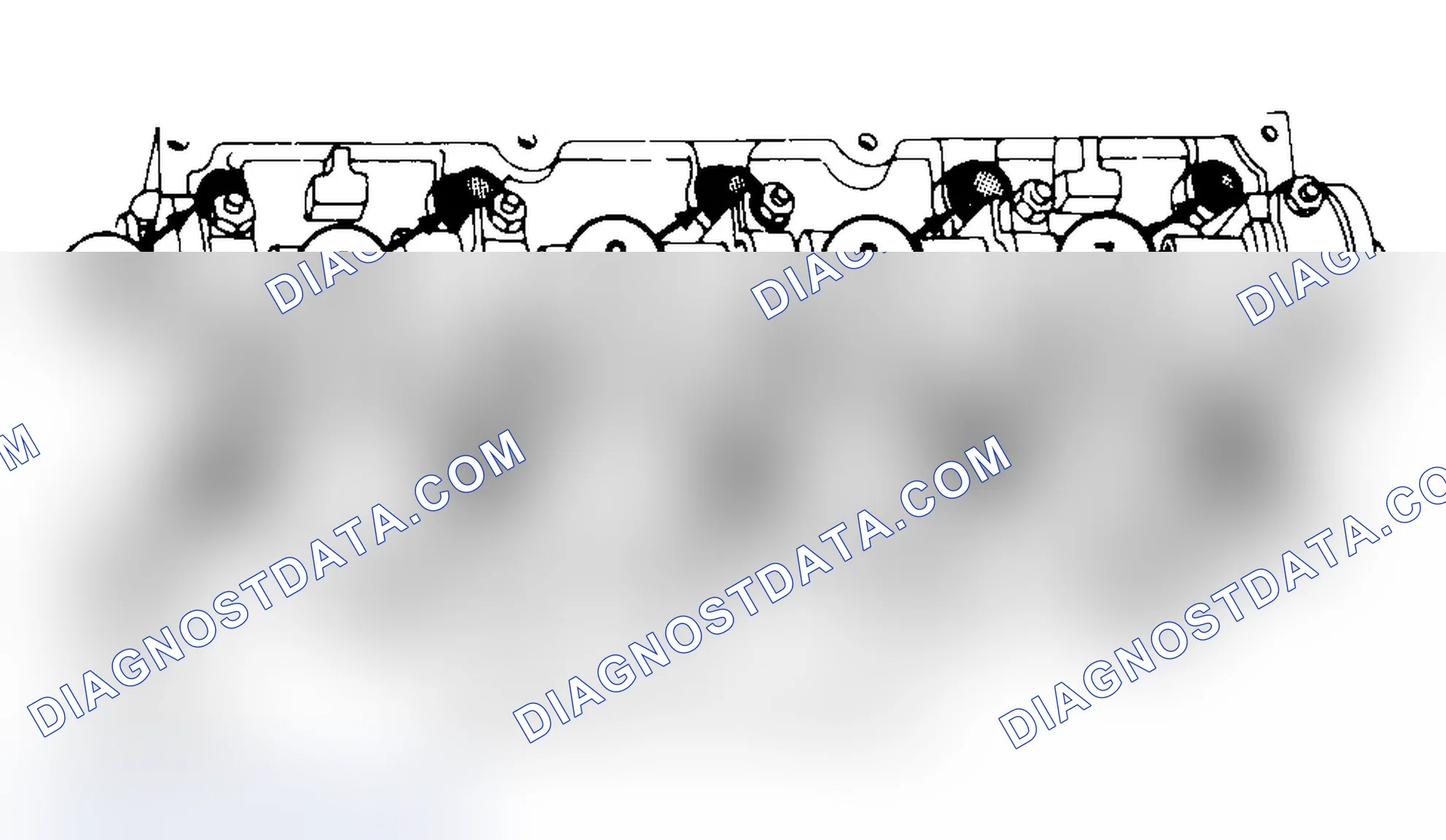 Scheme 3: Typical Cylinder Head Tightening or Loosening Sequence