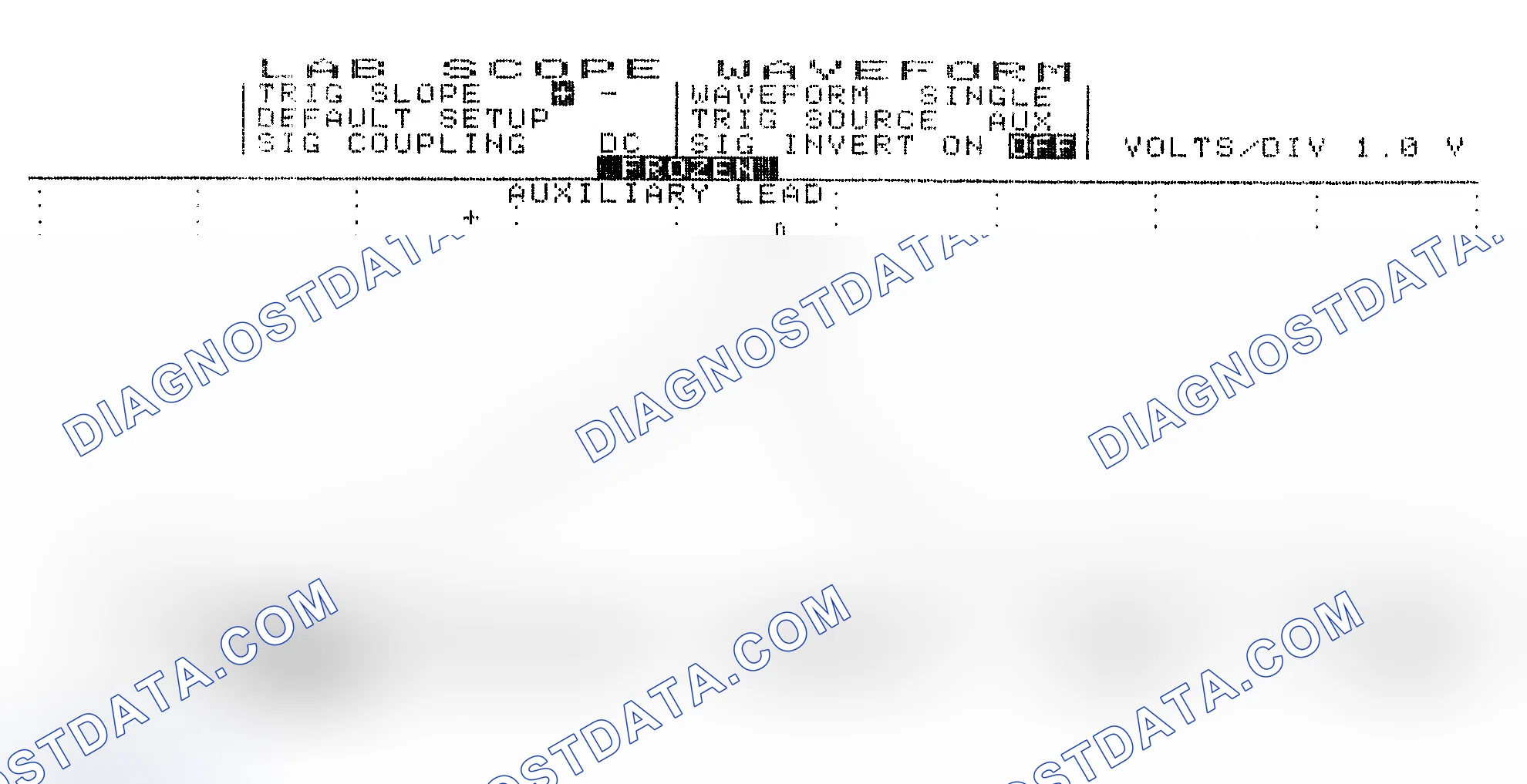 Scheme 19: Single Injector w/Excessive Current Flow - Current Pattern