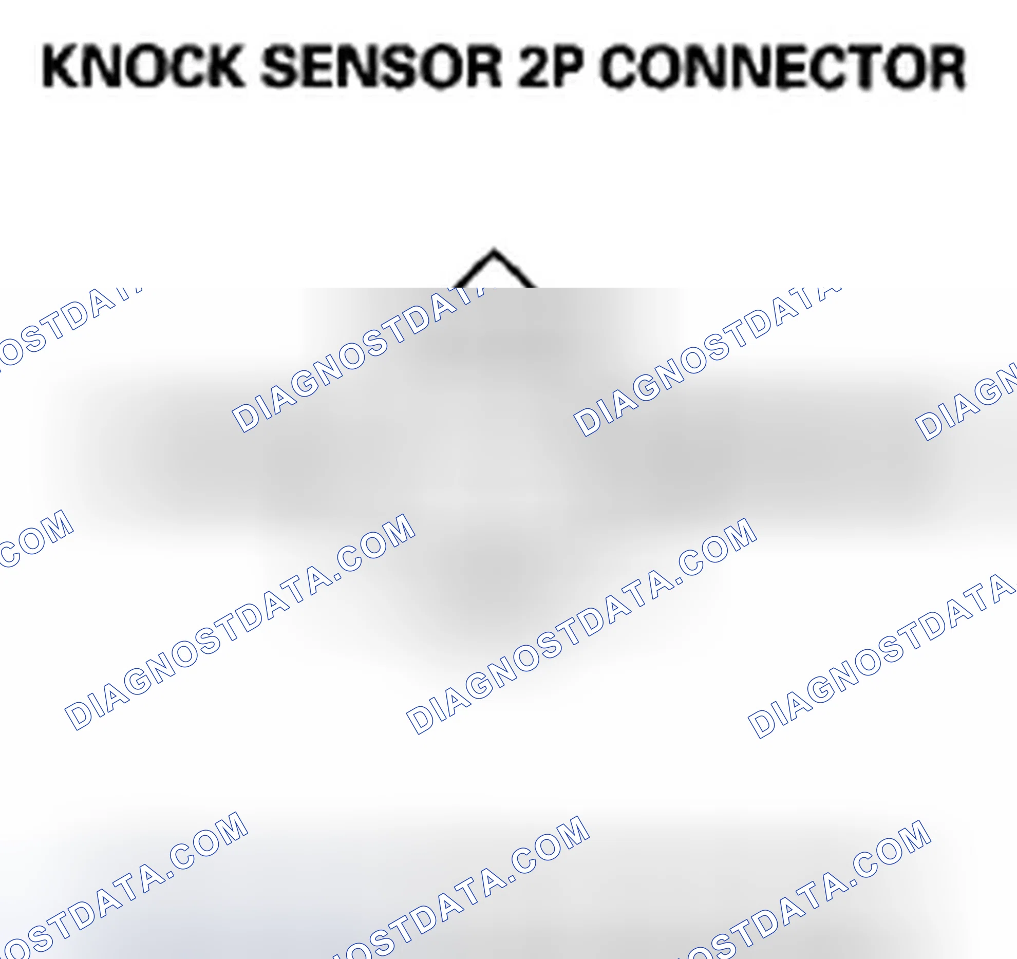 Scheme 401: DTC P0328: Knock Sensor Circuit High Voltage