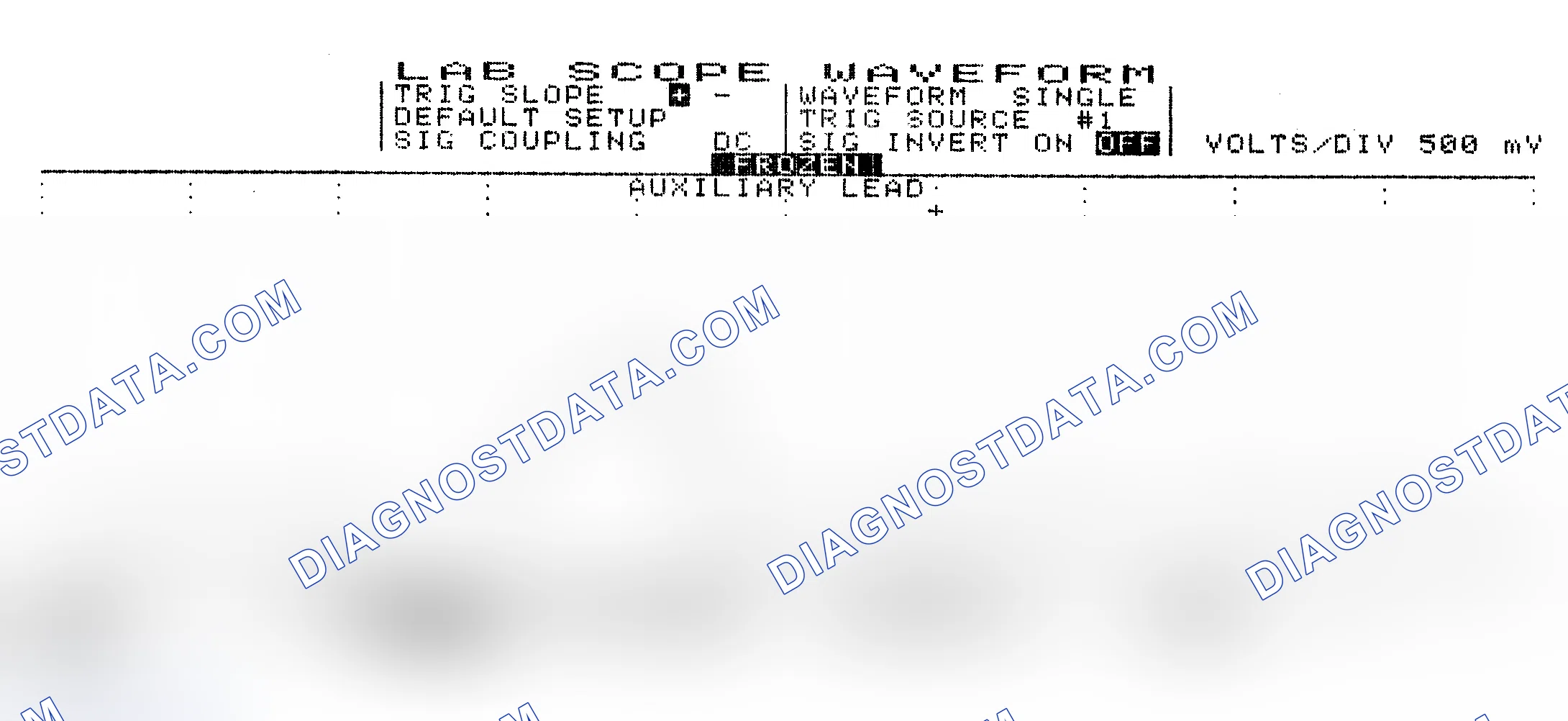 Scheme 10: Single Injector w/Excessive Current Flow - Current Pattern