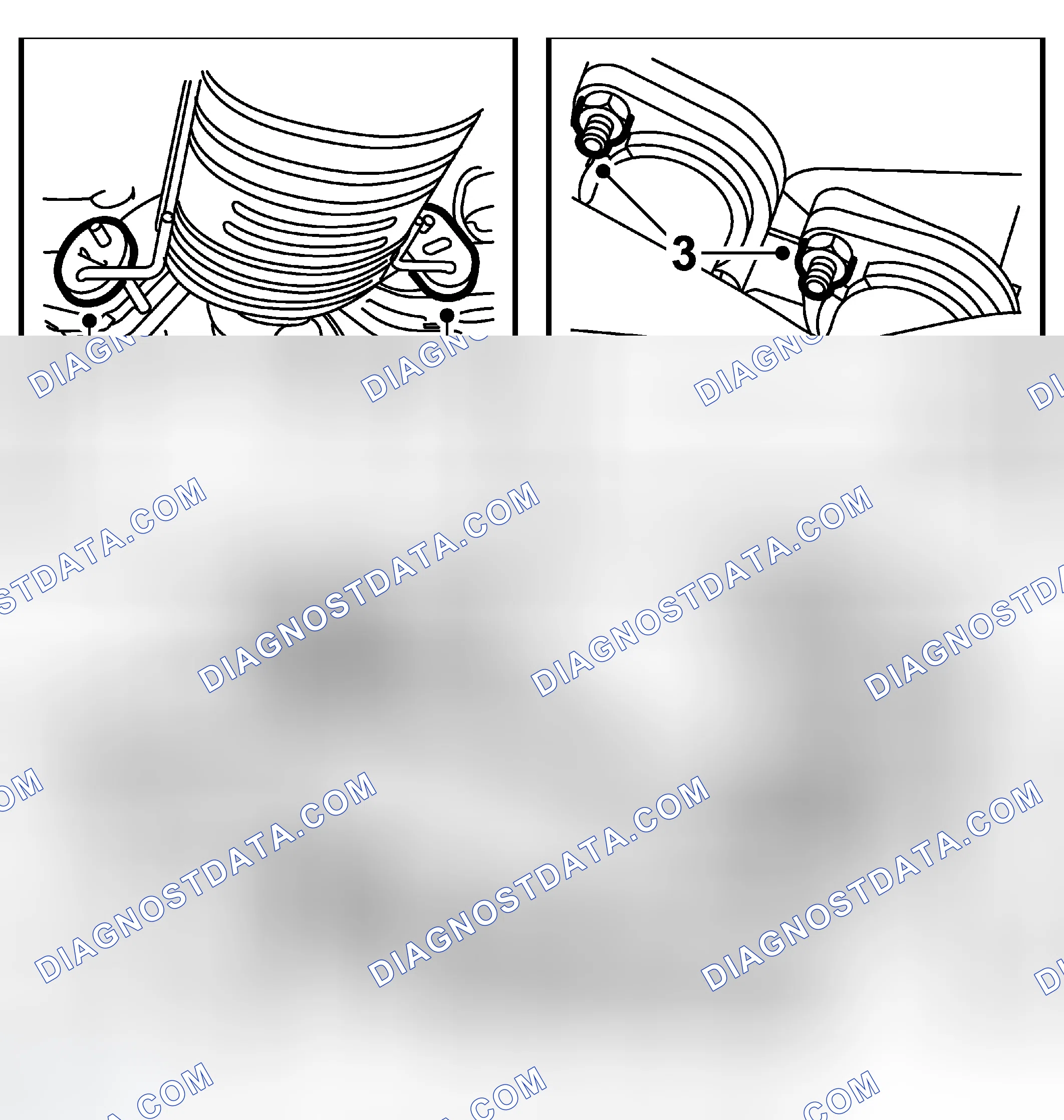 Scheme 42: Fitting Rubber Mountings Between Catalytic Converter & Engine Subframe
