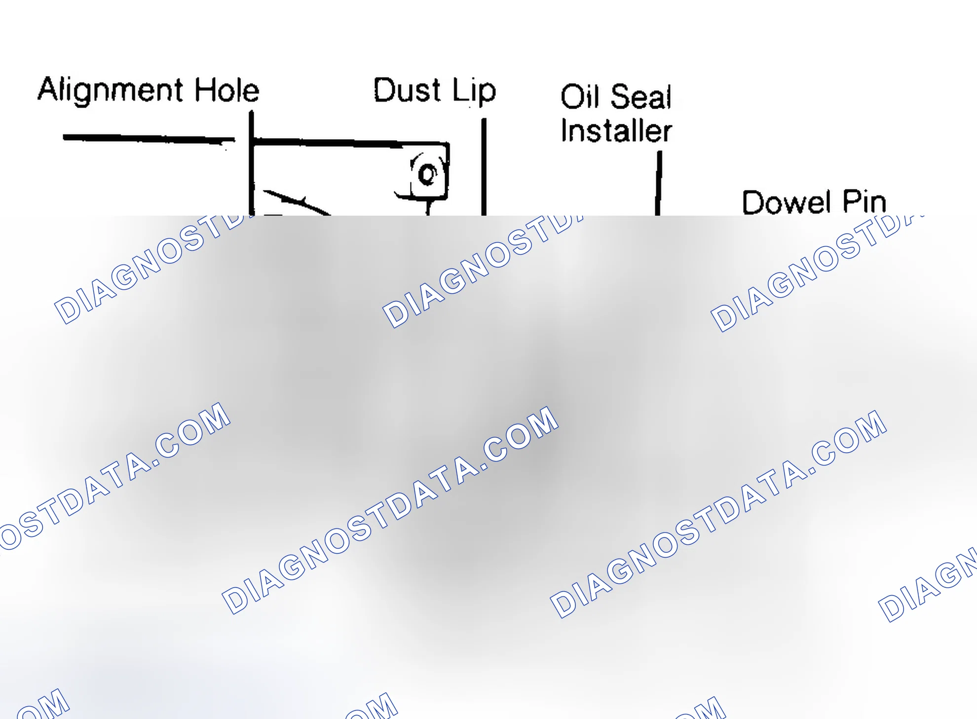 Scheme 10: Installing Typical One-Piece Oil Seal