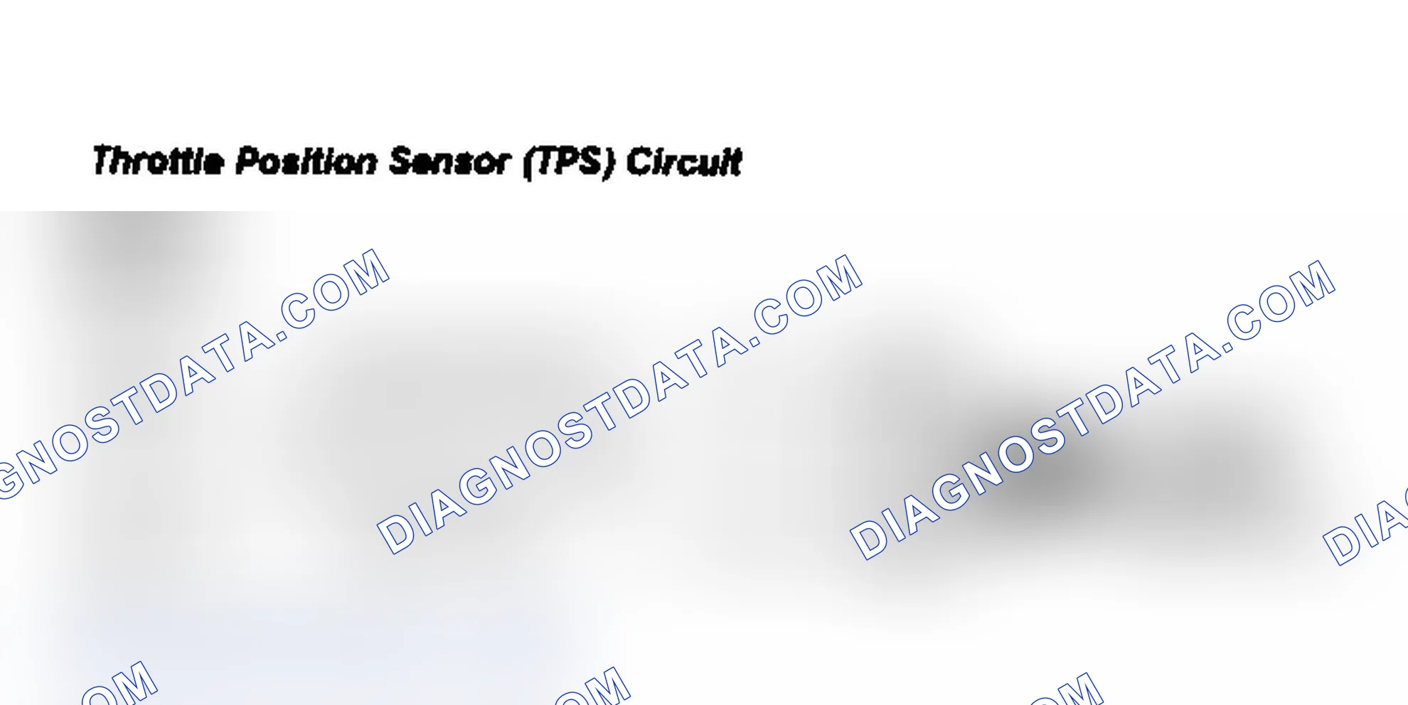 Scheme 112: Throttle Position Sensor (TPS) Circuit