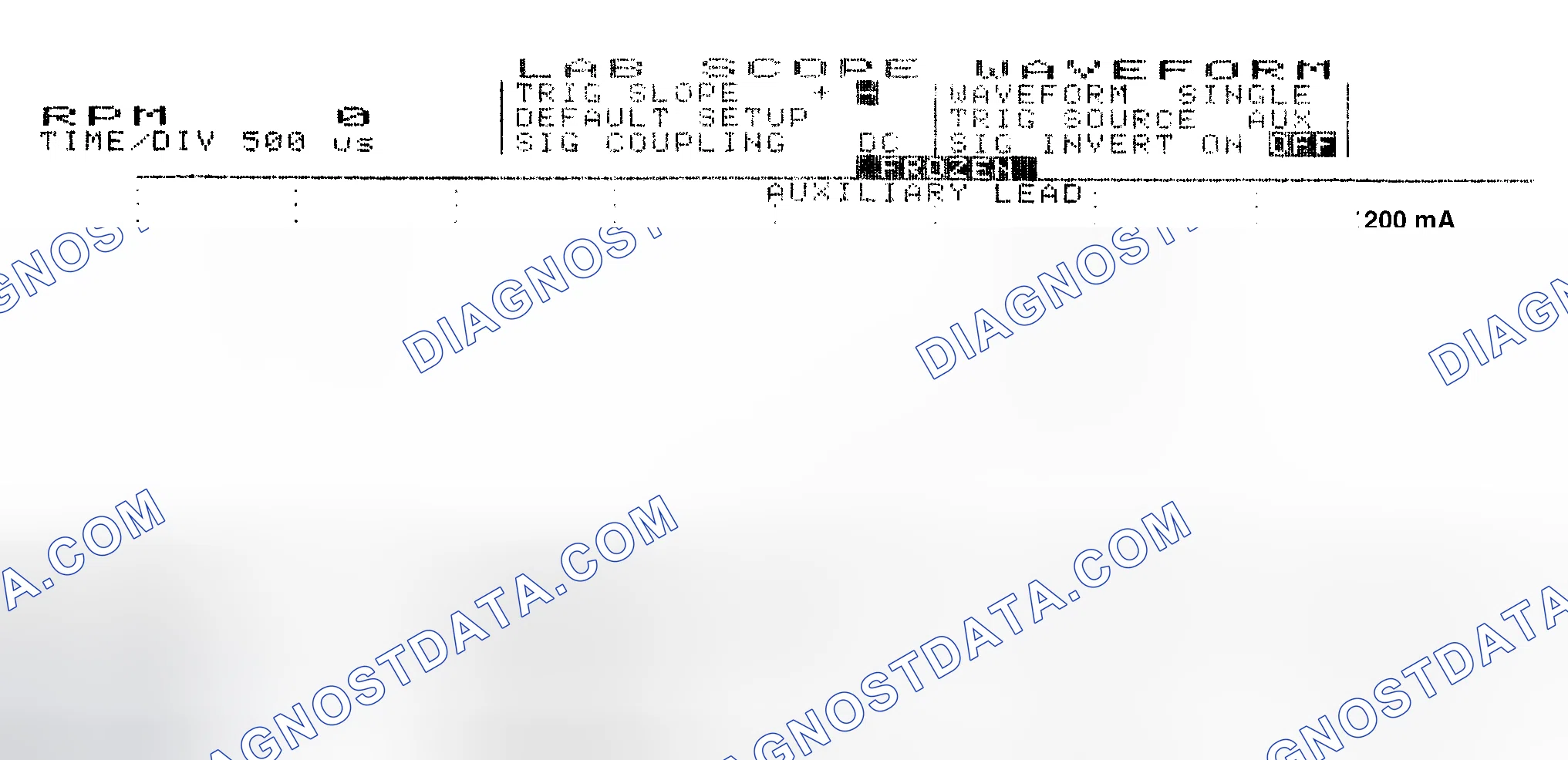 Scheme 17: Single Injector w/Normal Current Flow - Current Pattern