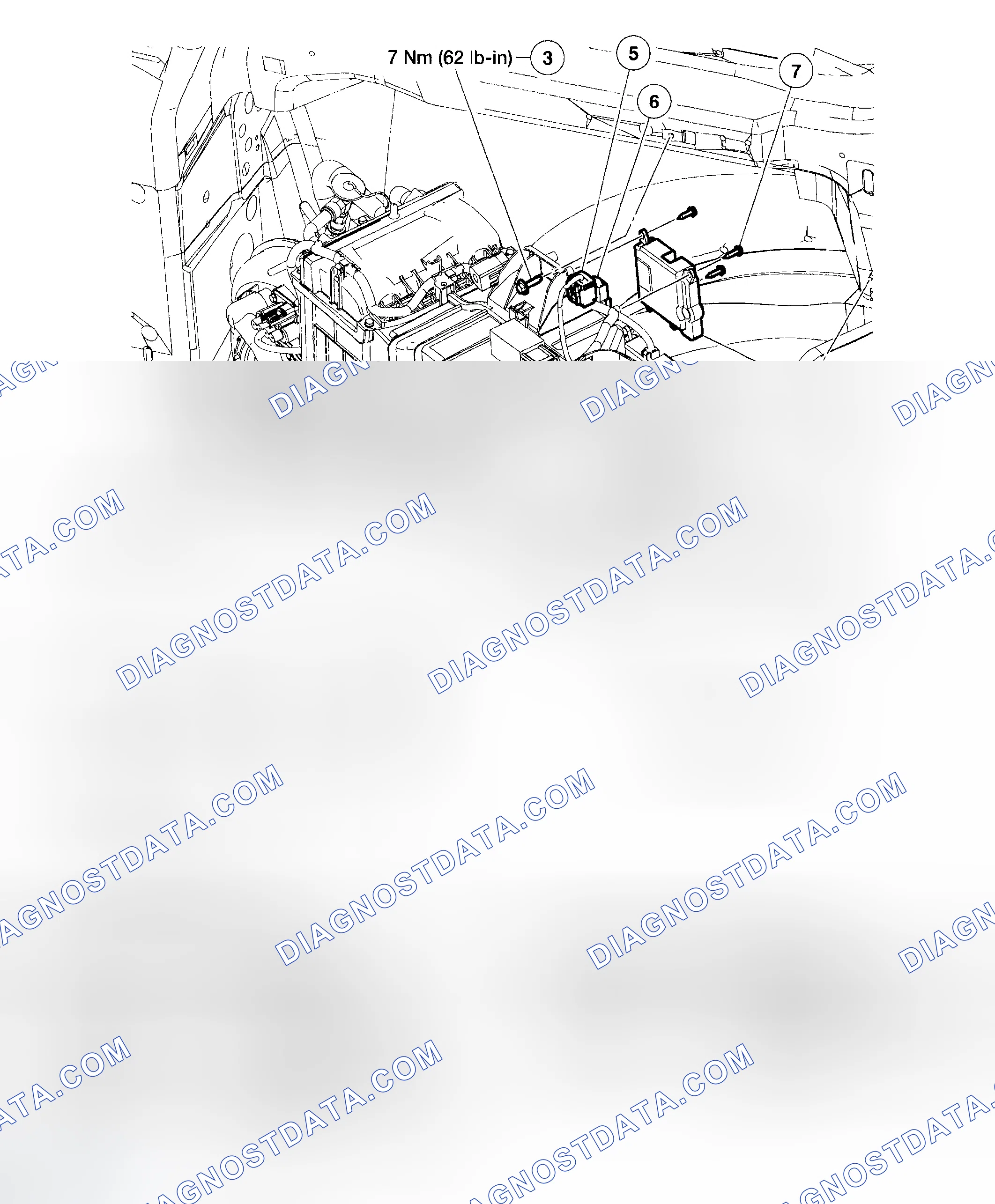 Scheme 294: Temperature Blend Door Actuator - Auxiliary