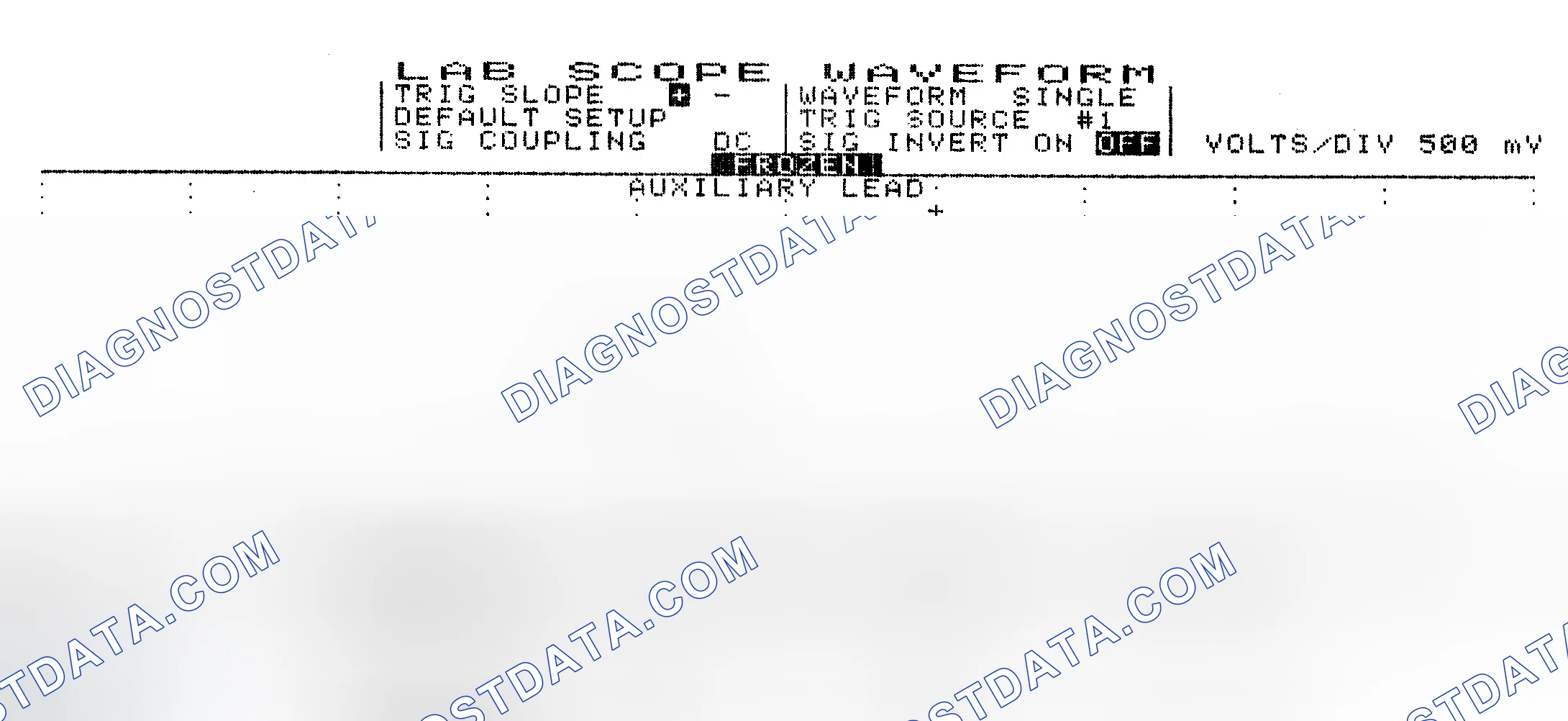 Scheme 10: Single Injector w/Excessive Current Flow - Current Pattern