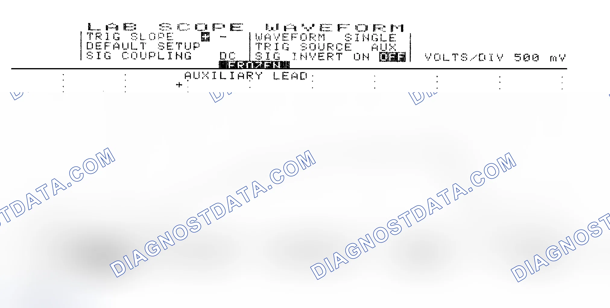 Scheme 14: Single Injector w/Excessive Current Flow - Current Pattern