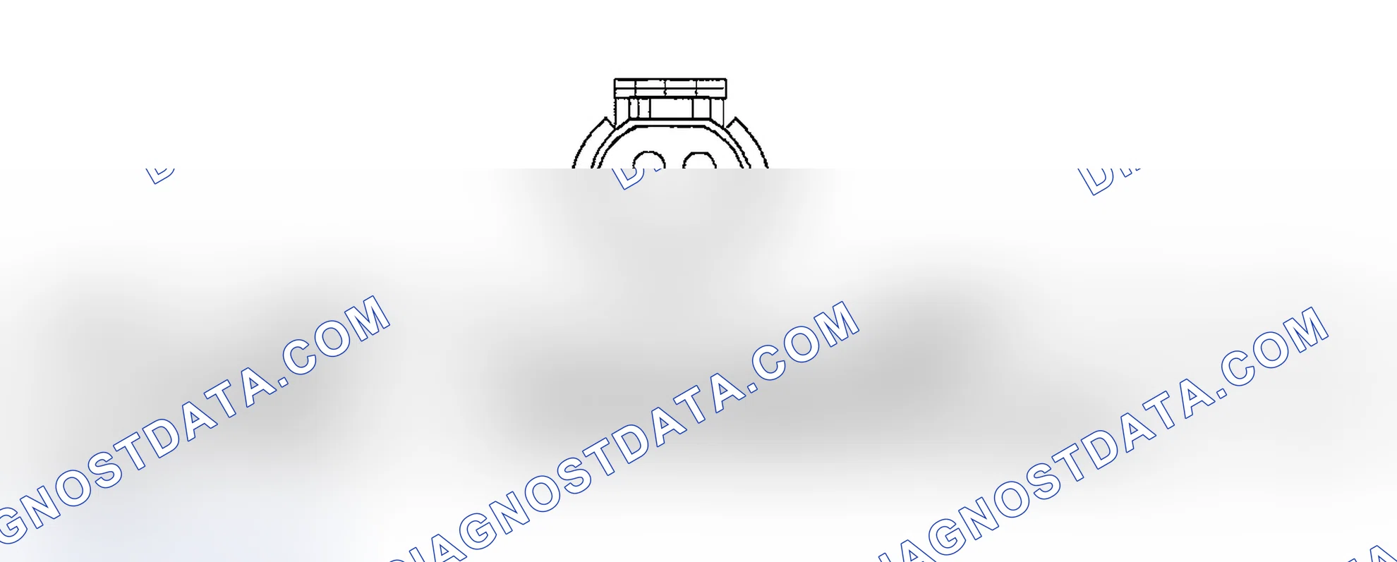 Scheme 770: EVAP PURGE SOLENOID HARNESS CONNECTOR END VIEW