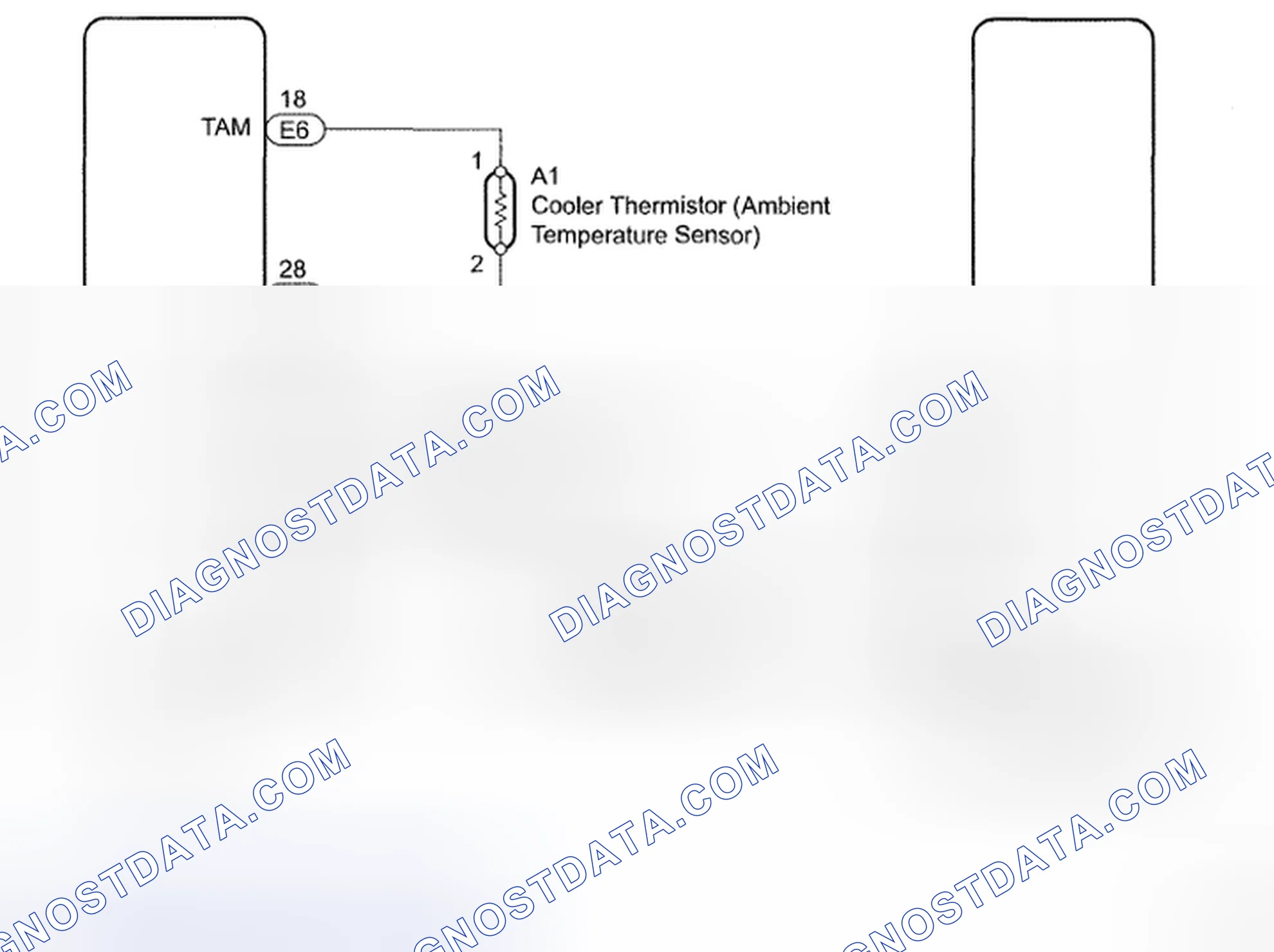Scheme 5: Ambient Temperature Sensor Circuit - Wiring Diagram