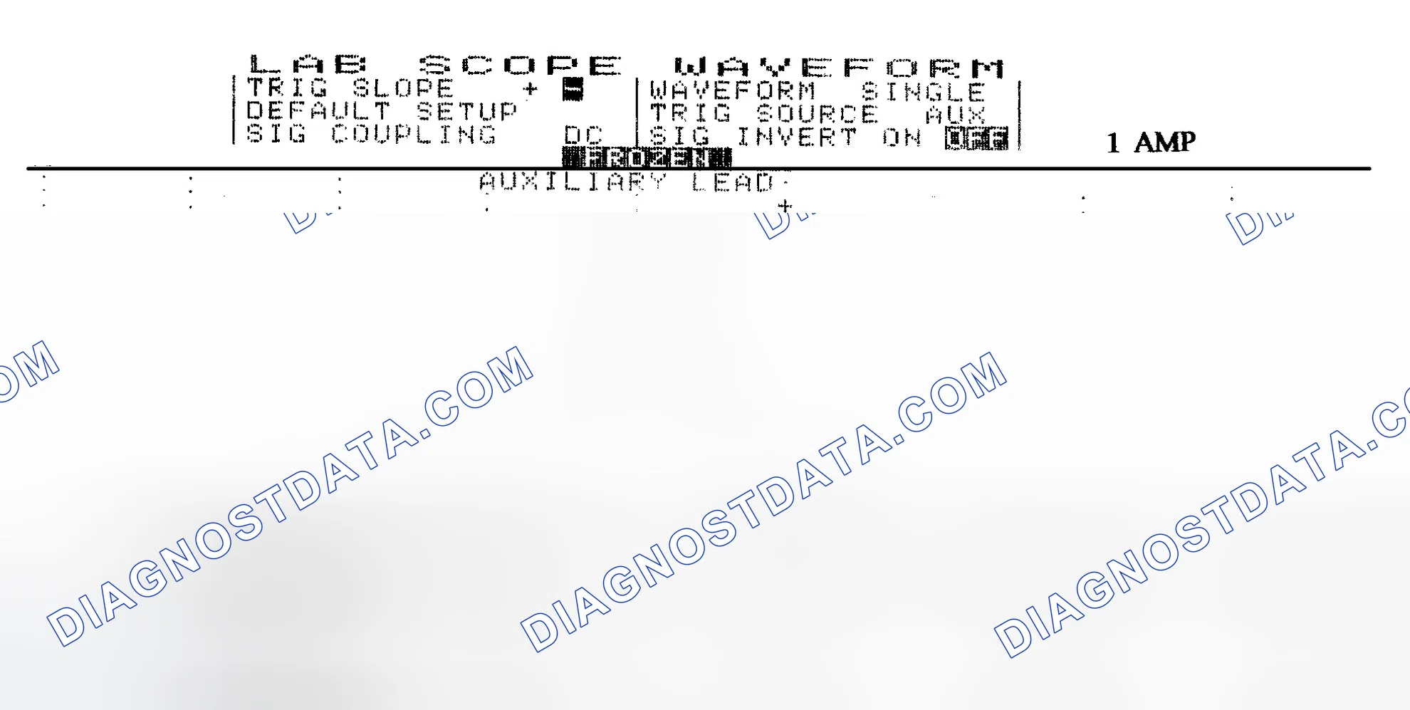 Scheme 20: Single Injector w/Normal Current Flow - Current Pattern