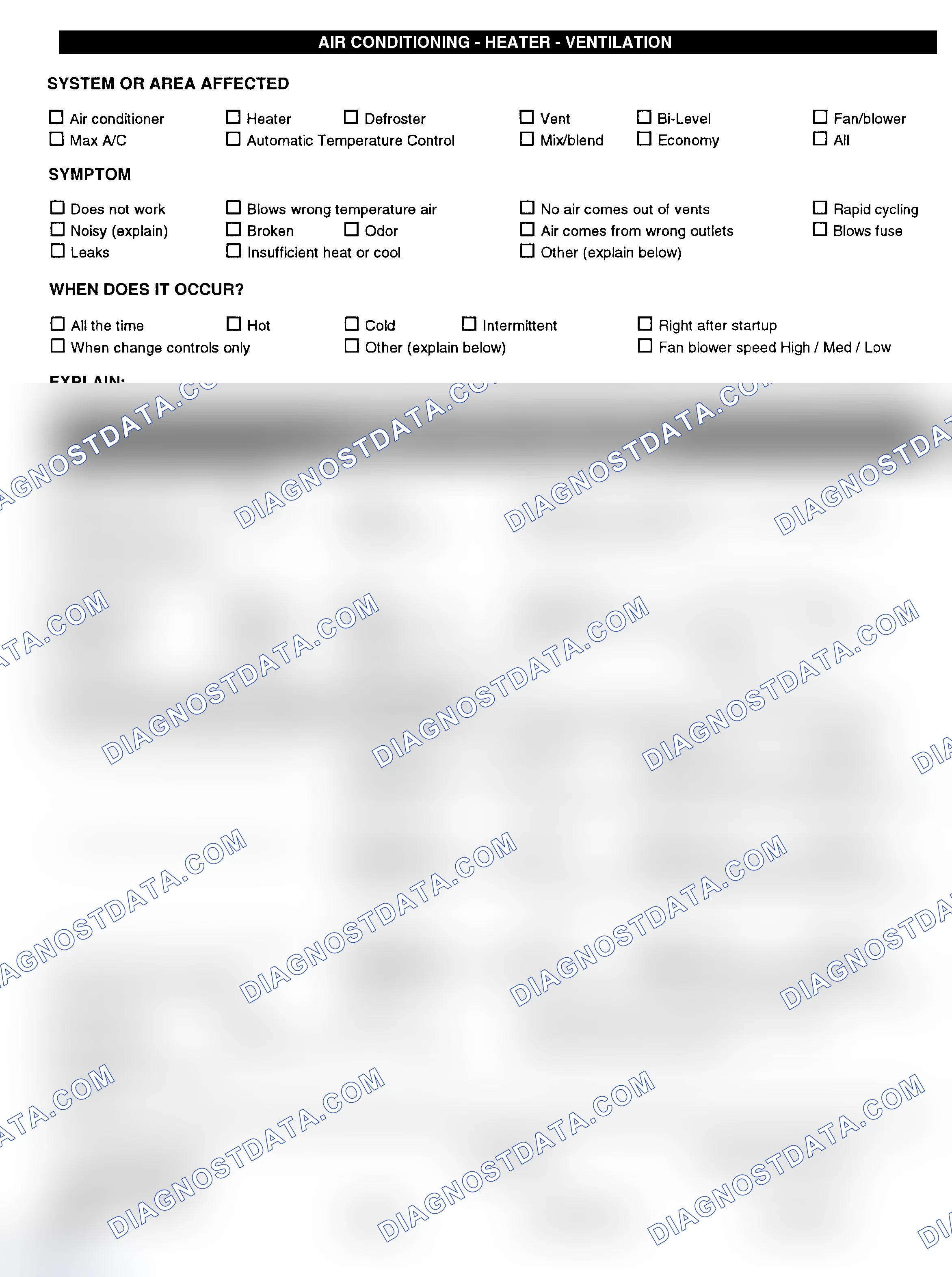 Scheme 4: Symptom Check List - Page 3