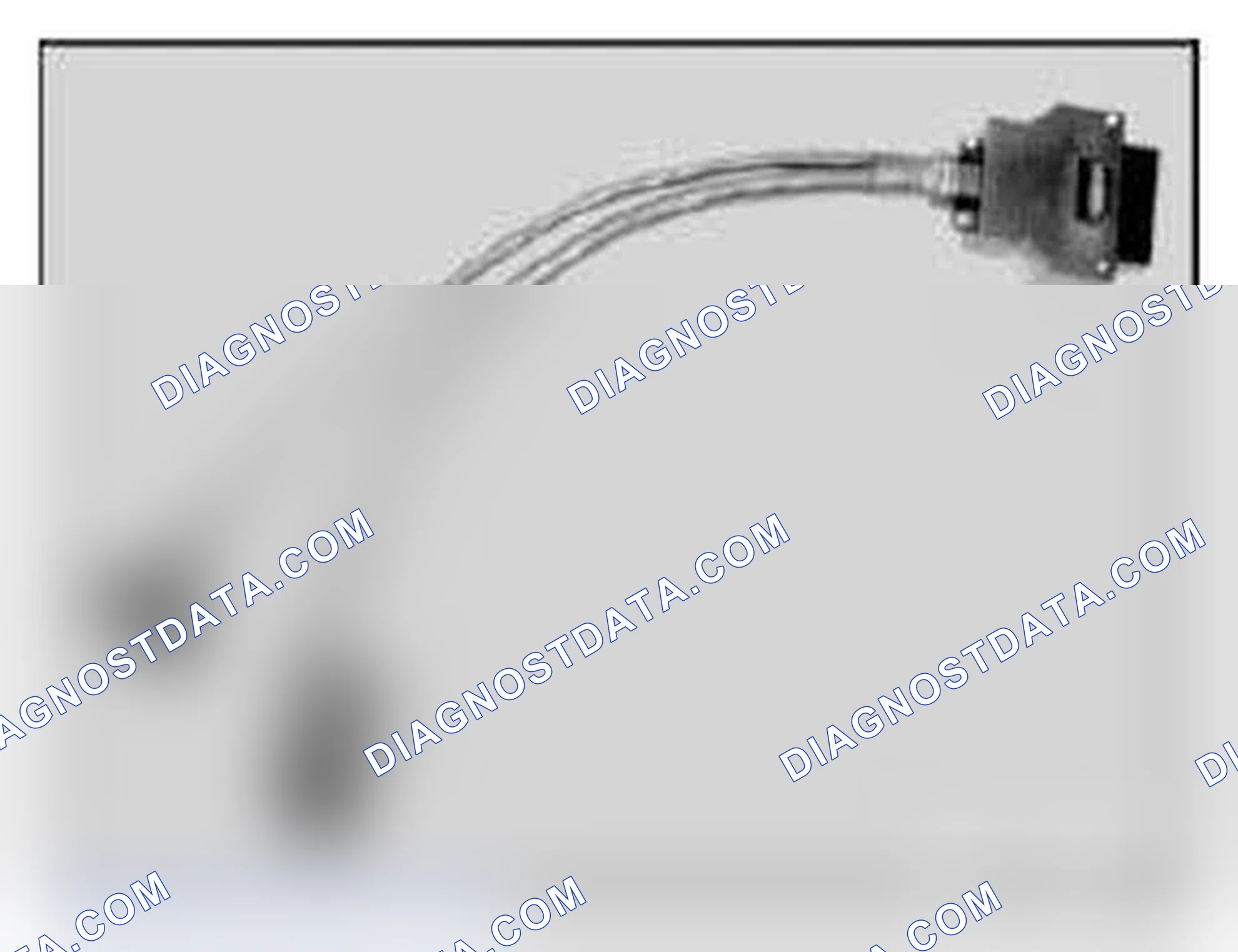 Scheme 1068: 61 3 140 Adapter lead, 38-pin