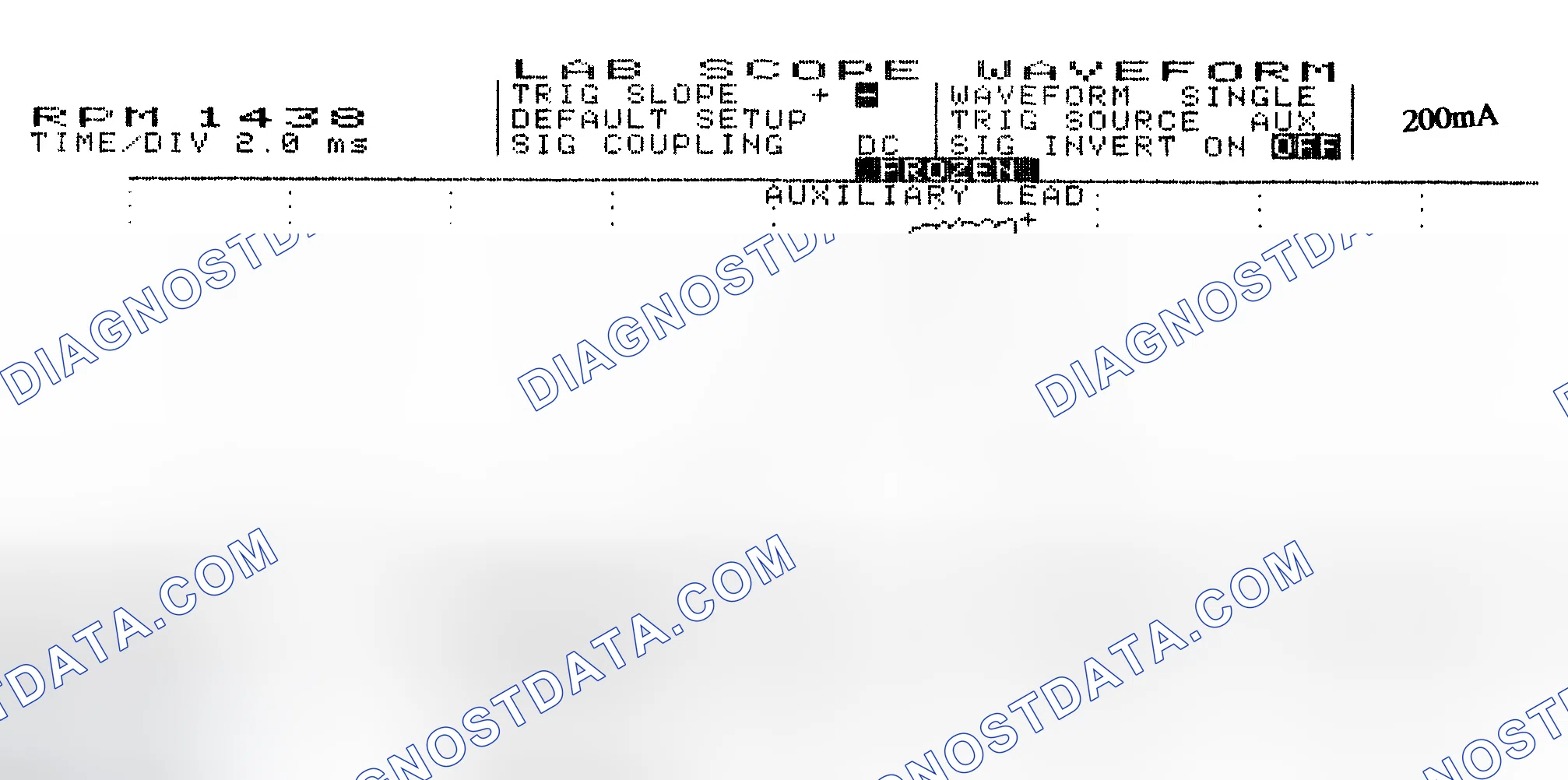 Scheme 15: Single Injector w/Normal Current Flow - Current Pattern