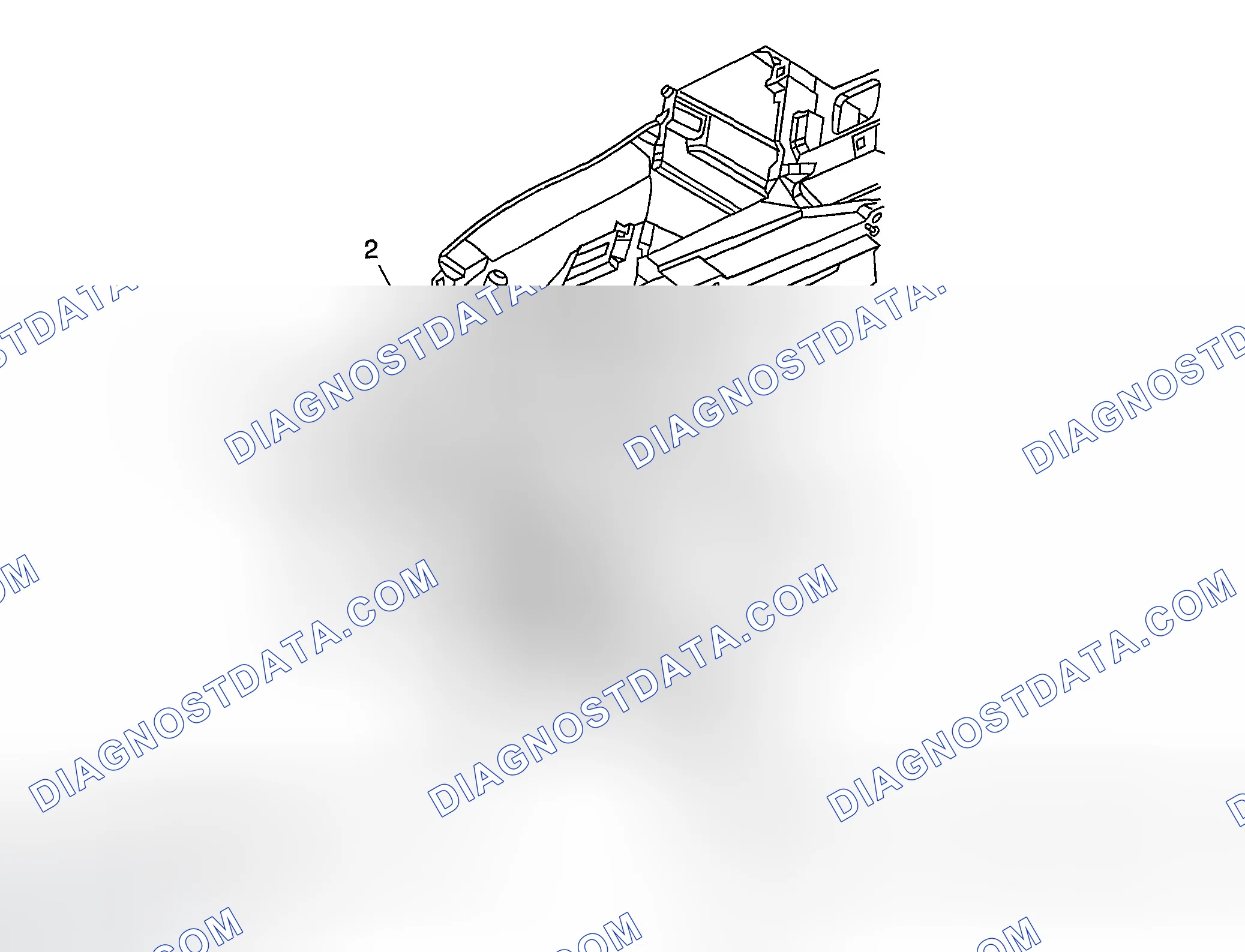 Scheme 459: Automatic Transmission Shift Lock Control Component Views