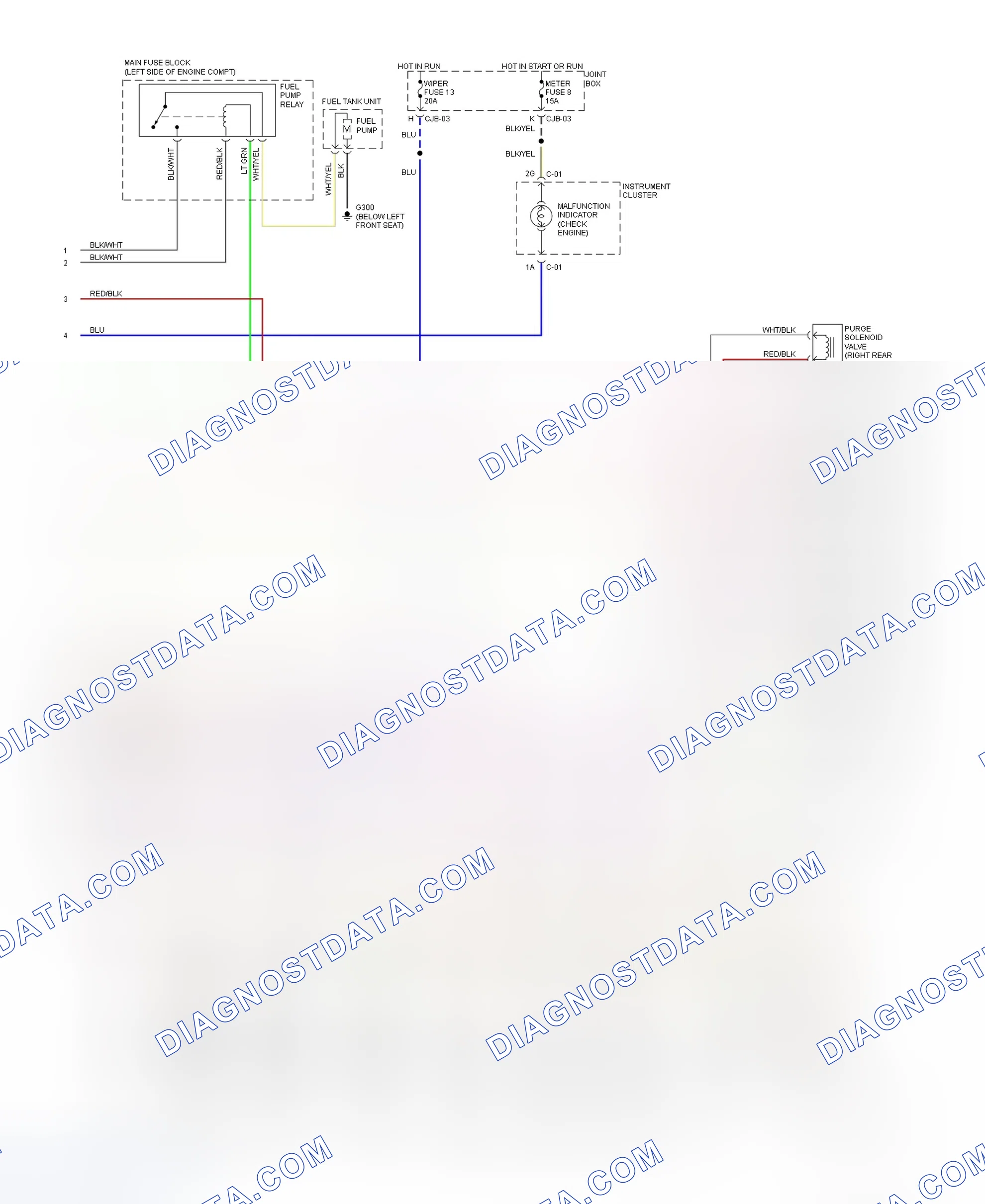 Scheme 6: Wiring Diagram (MX-6 & 626 - 2.0L M/T - 2 Of 2)