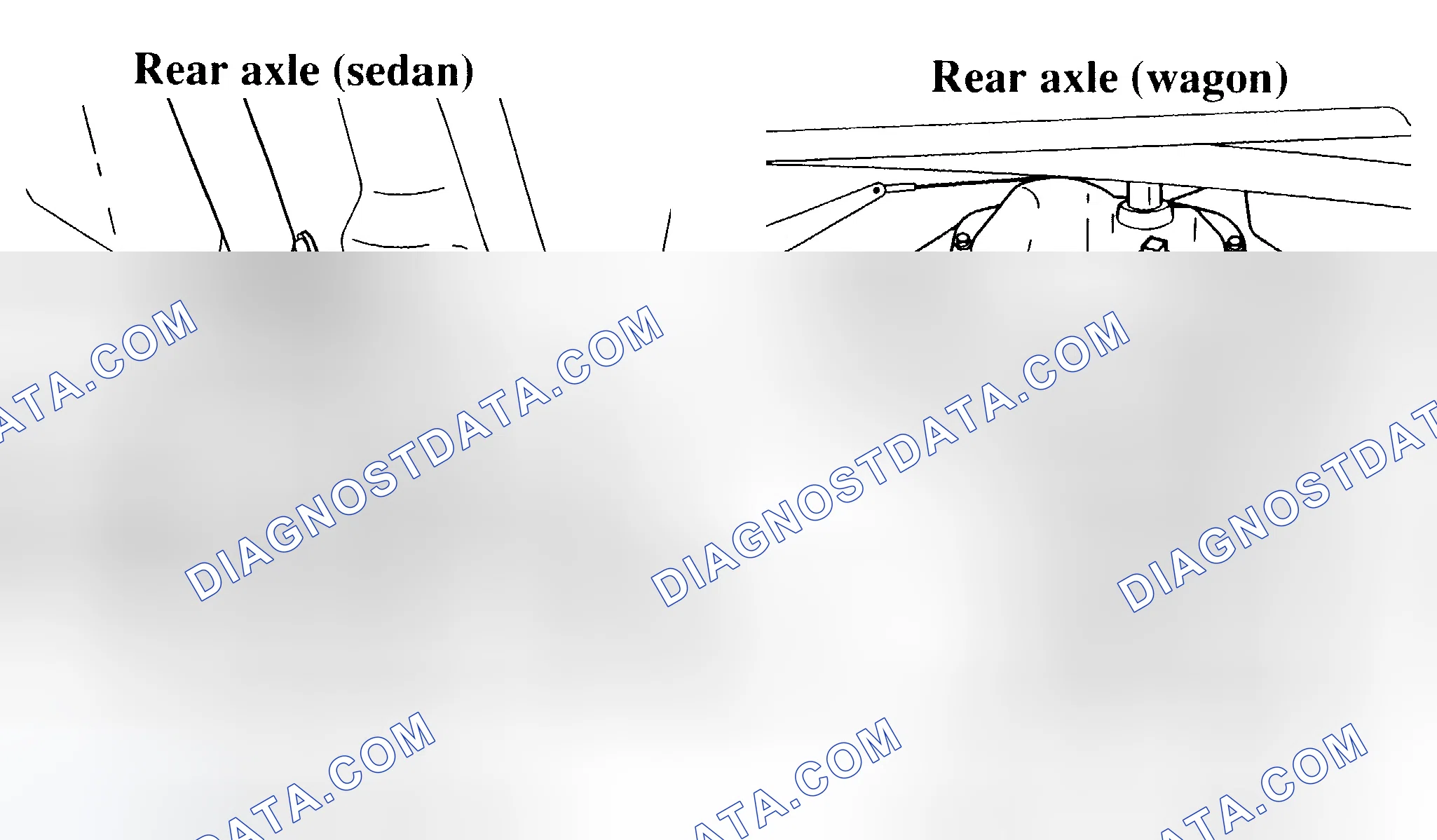 Scheme 8: REAR AXLE SERVICE POINTS