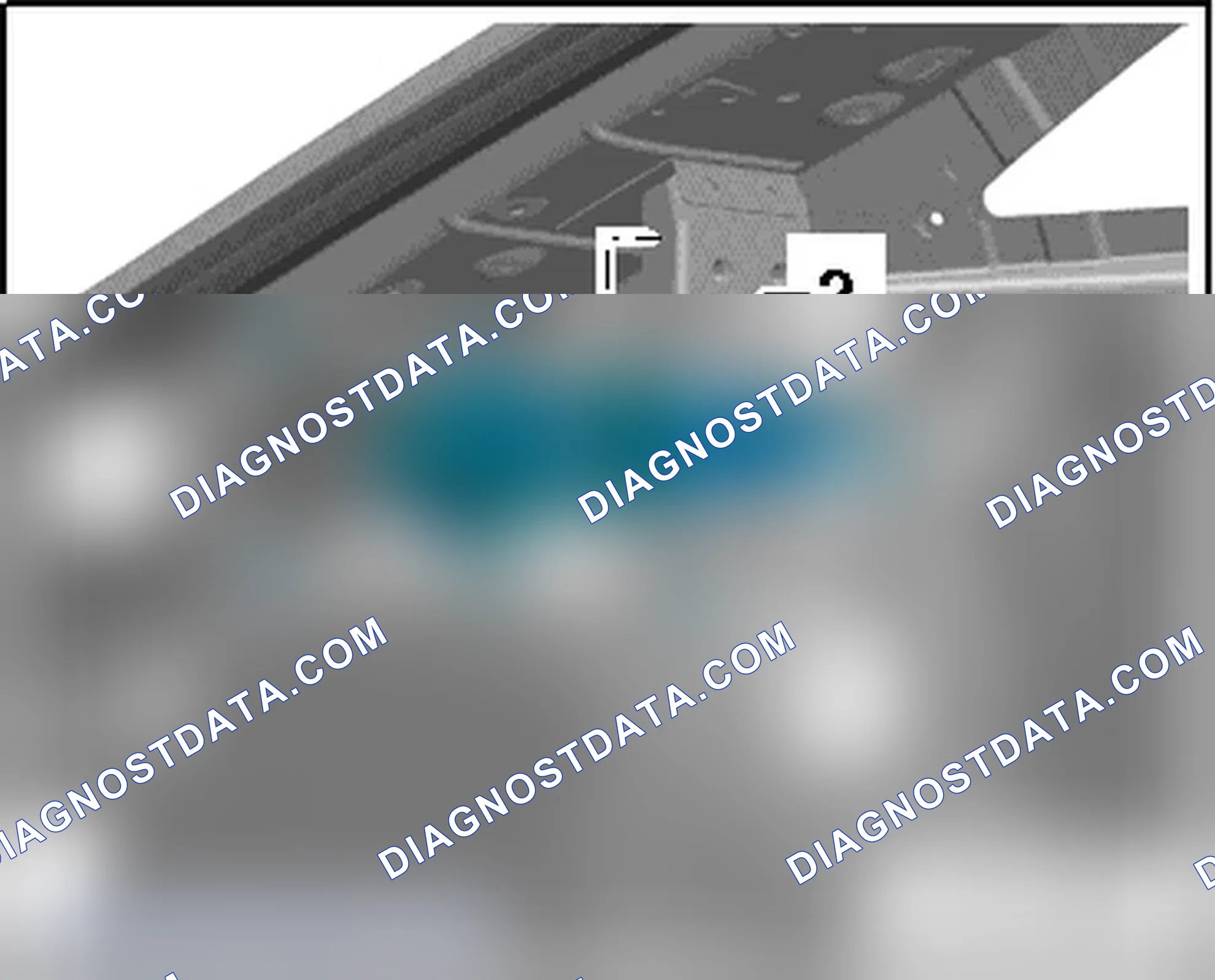 Scheme 110: C-PILLAR, REAR SIDE TRIM PANEL AND LUGGAGE COMPARTMENT SIDE TRIM PANEL BRACKETS