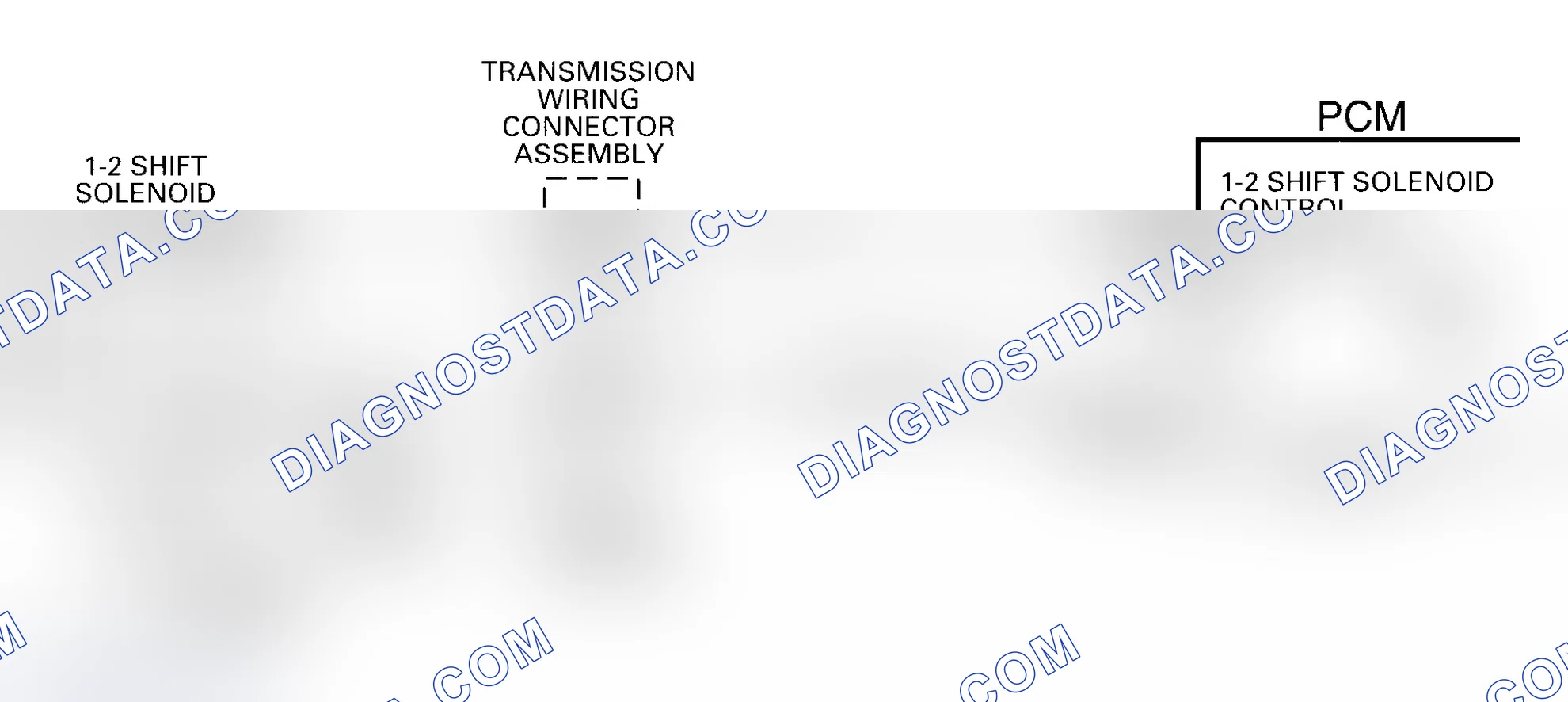 Scheme 540: DTC 82 Schematic ("G" Series - 4L60-E) 1-2 Shift Solenoid Circuit Fault