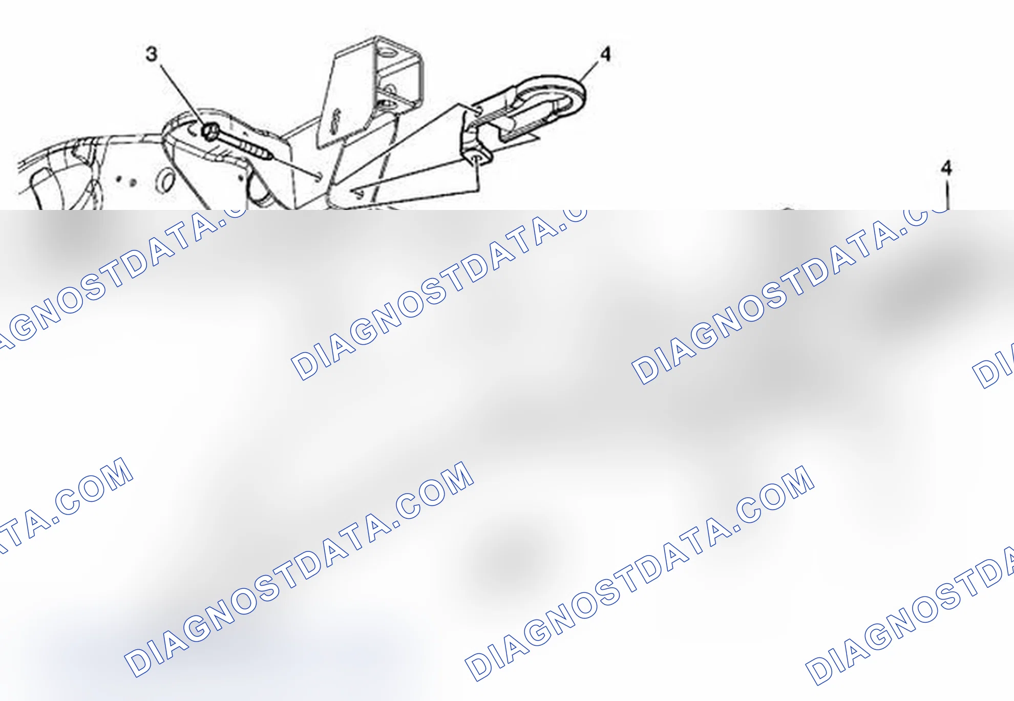 Scheme 2: Tow Hook Replacement (2500HD/3500 Series)