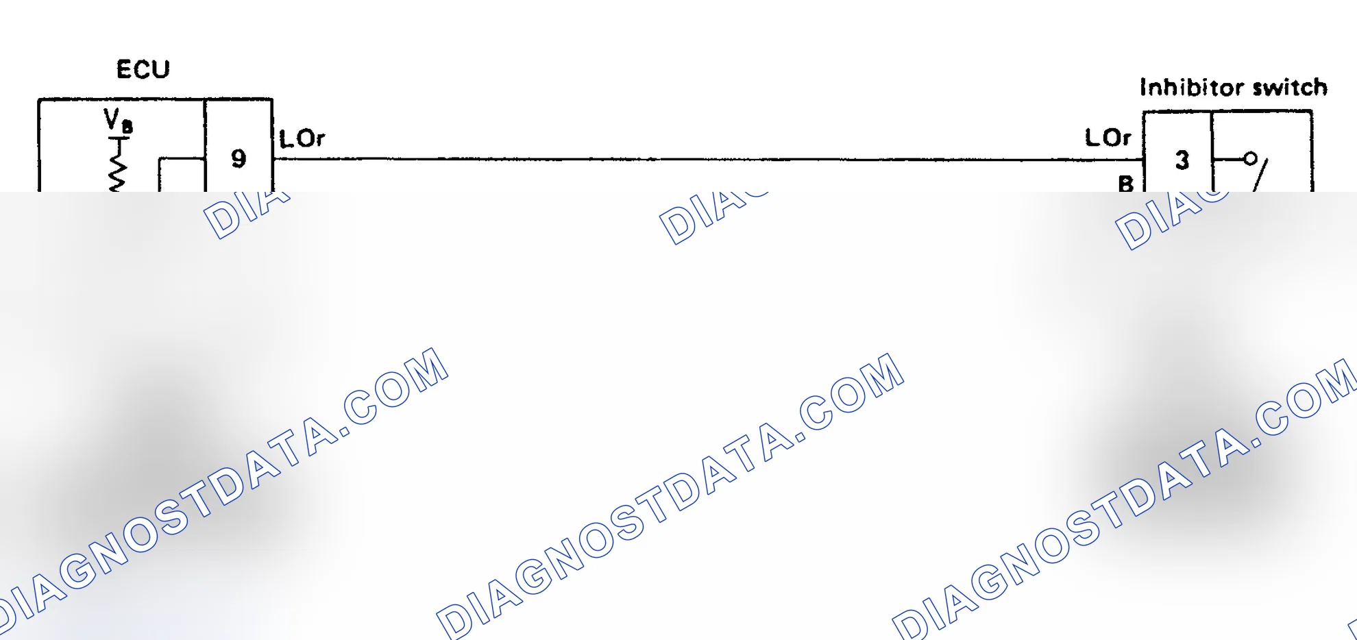 Scheme 103: Schematic - Code 52, Parking Brake Switch (Auto. Trans.)