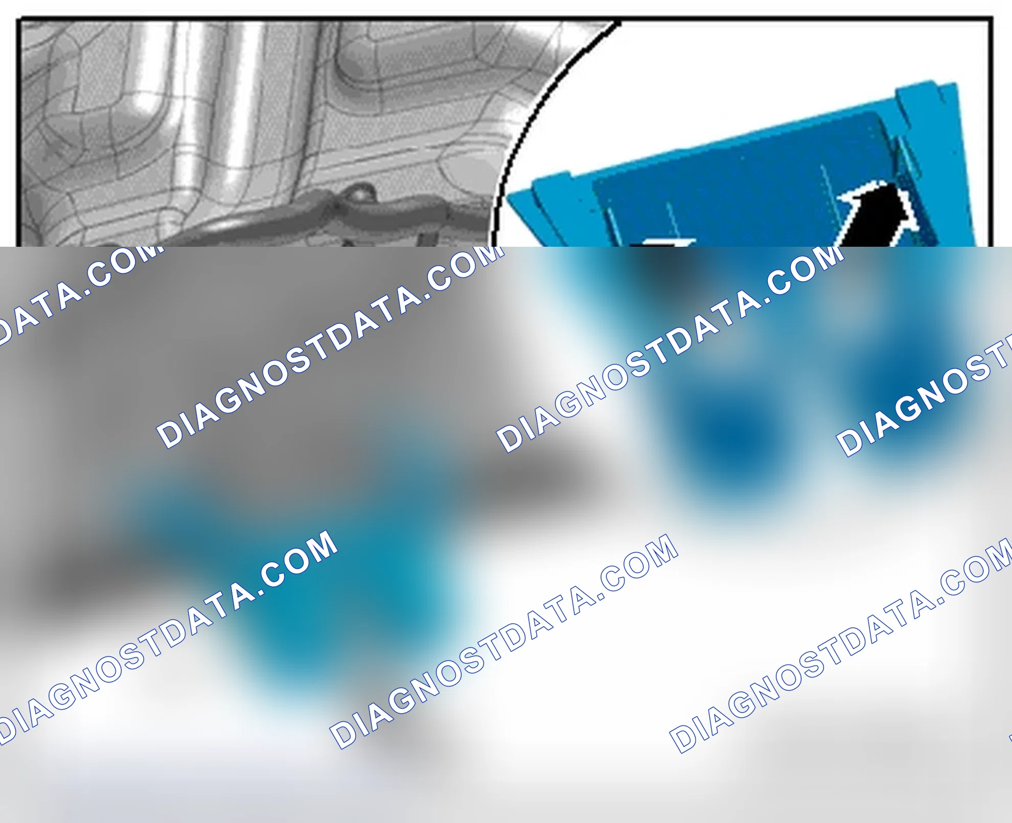 Scheme 136: REAR LID LATCH TRIM PANEL