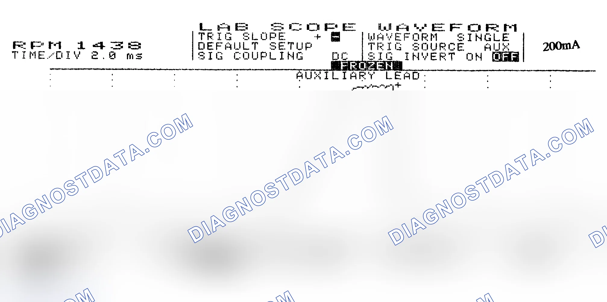 Scheme 15: Single Injector w/Normal Current Flow - Current Pattern