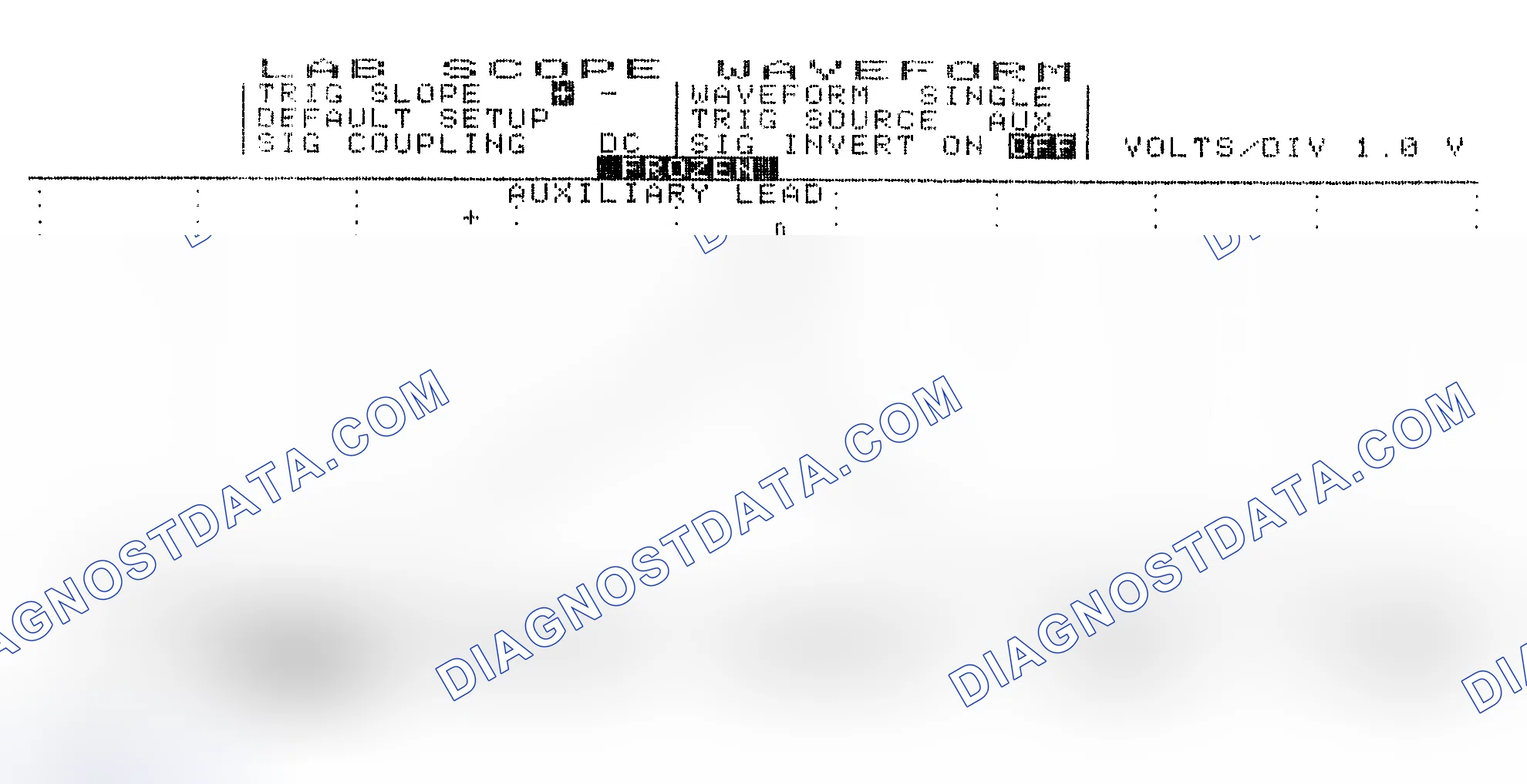 Scheme 19: Single Injector w/Excessive Current Flow - Current Pattern