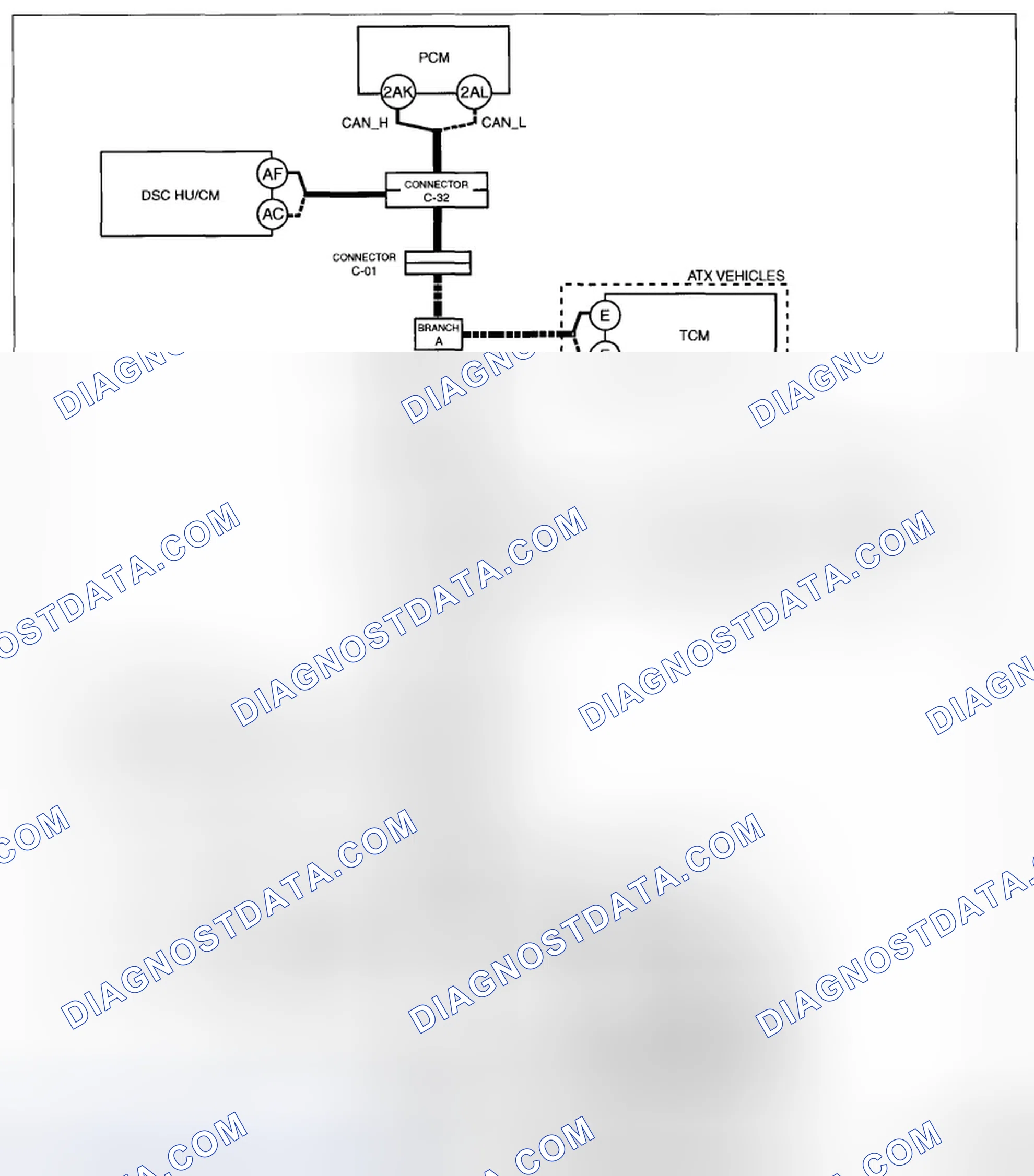 Scheme 24: On-Board Diagnostic System - Wiring Diagram (Possible Cause M)