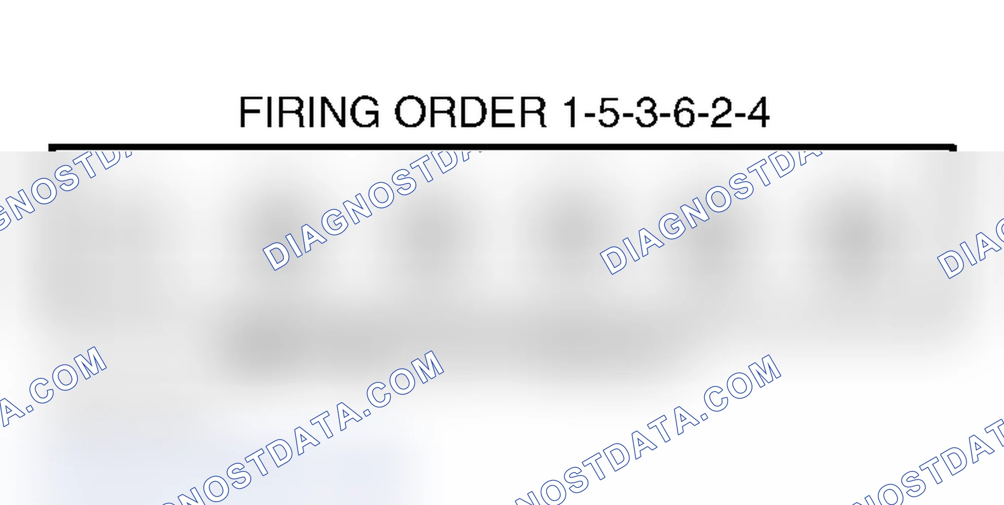 Scheme 7: Firing Order (6-Cylinder)
