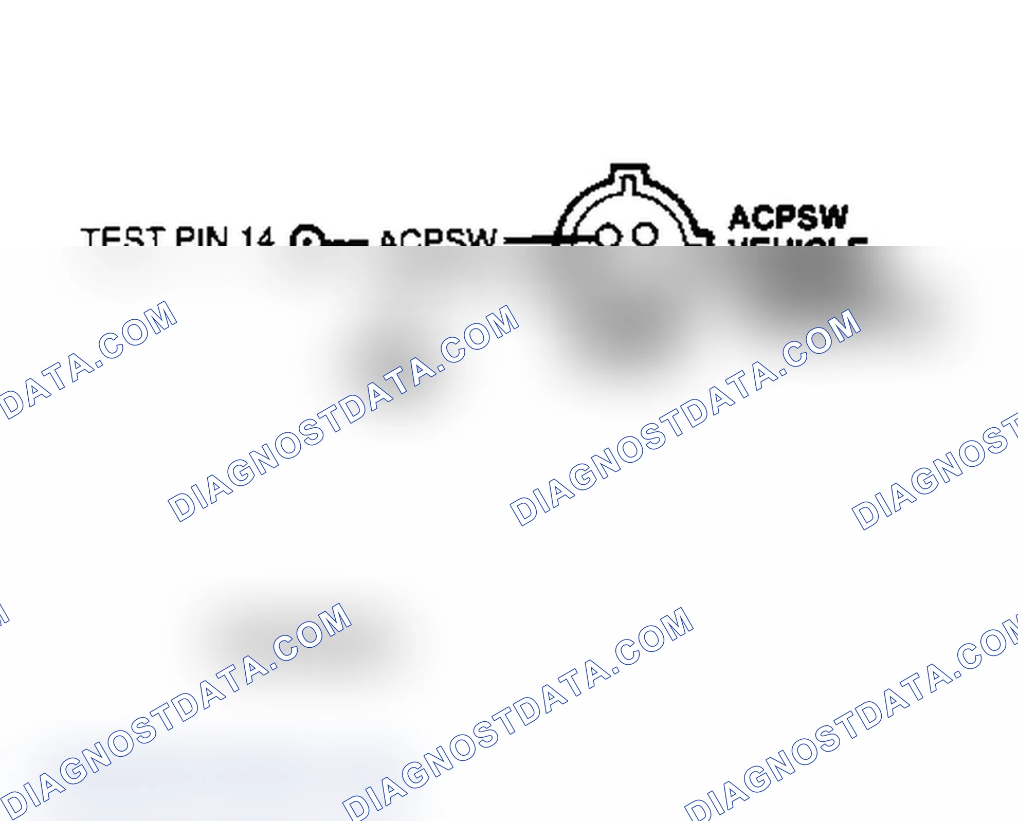 Scheme 50: A/C Pressure Switch (ACPSW) Connector (KF12)