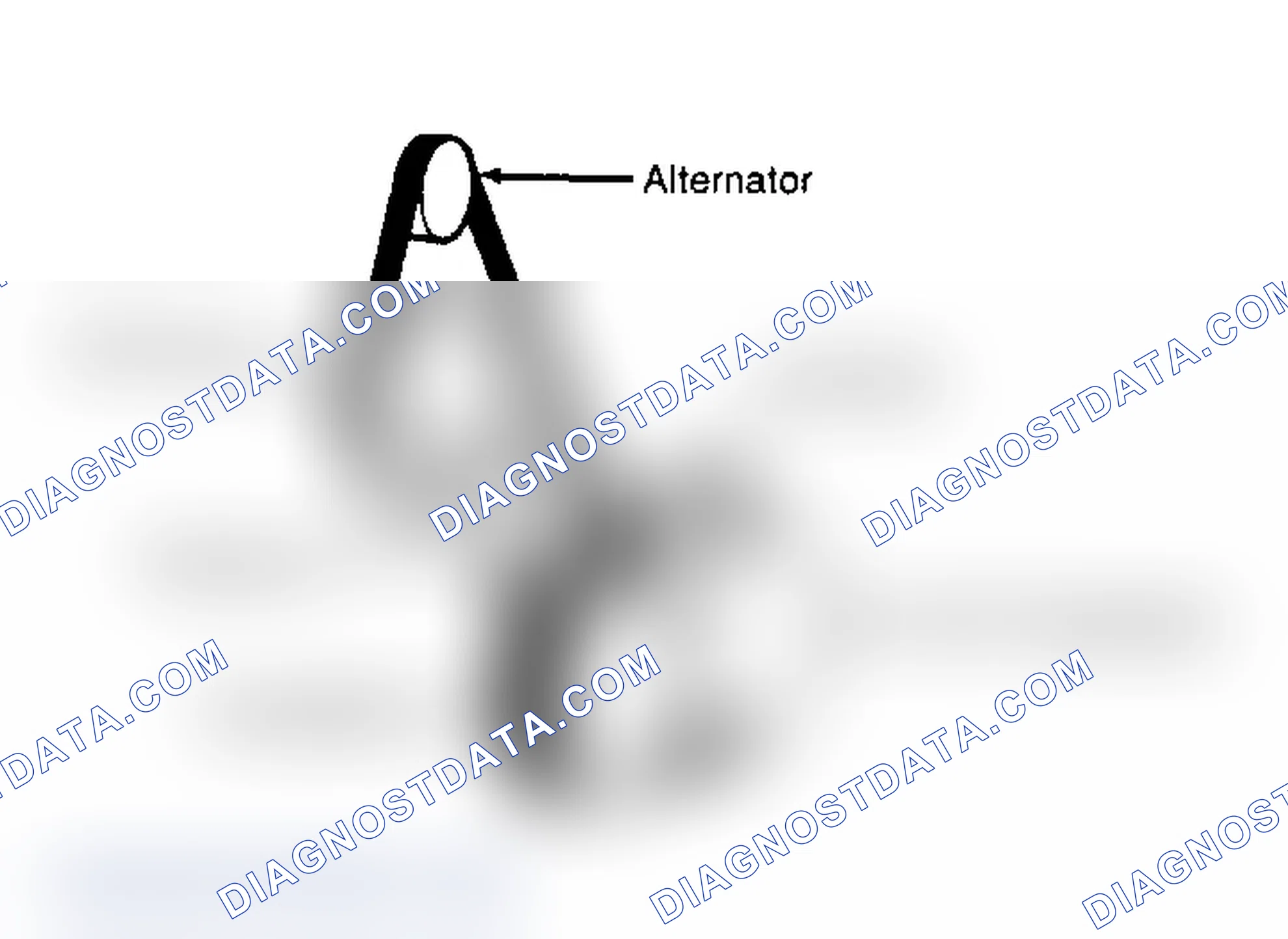 Scheme 1: SERPENTINE BELT ROUTING (2.0L)