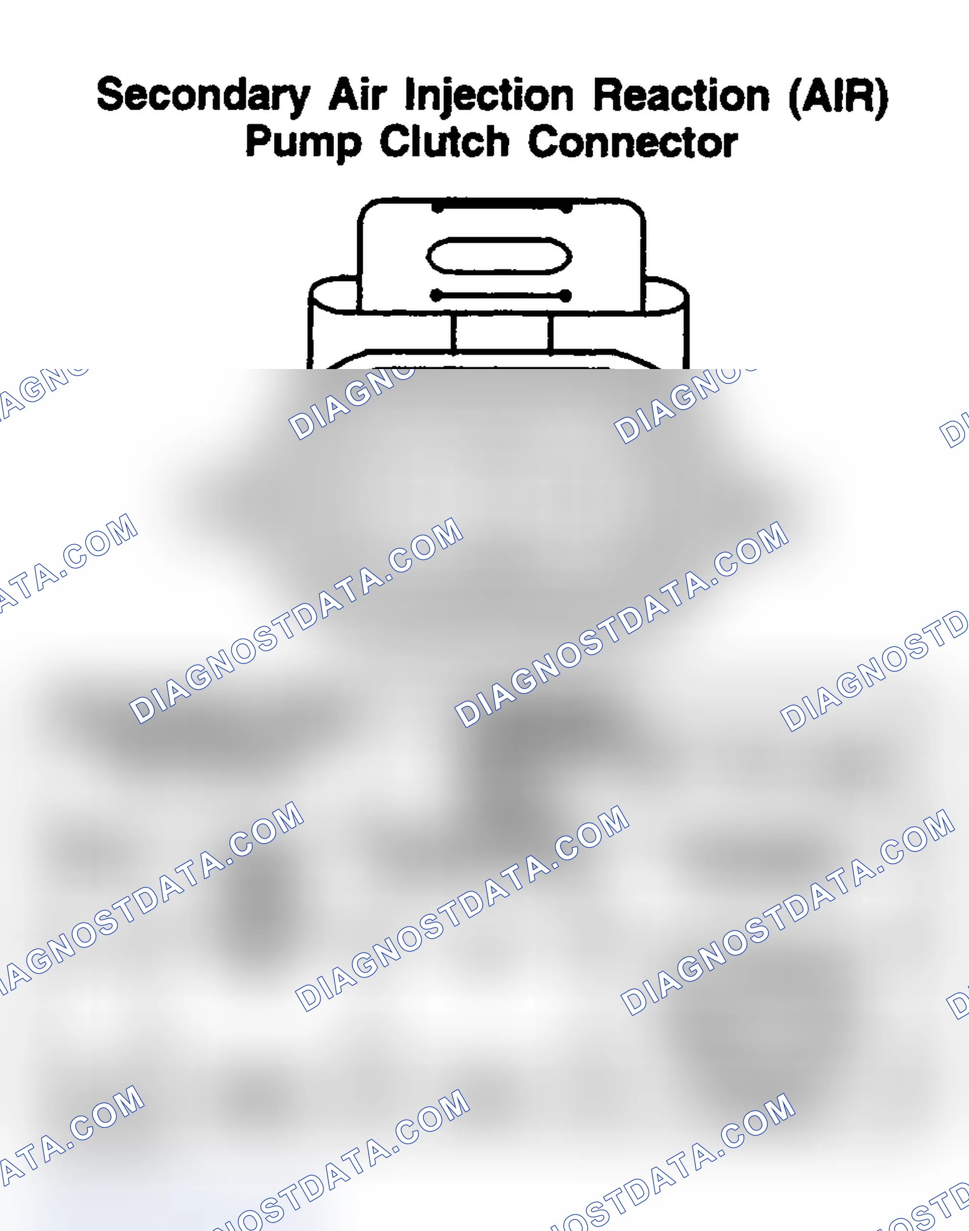 Scheme 239: SECONDARY AIR INJECTION REACTION (AIR) PUMP CLUTCH