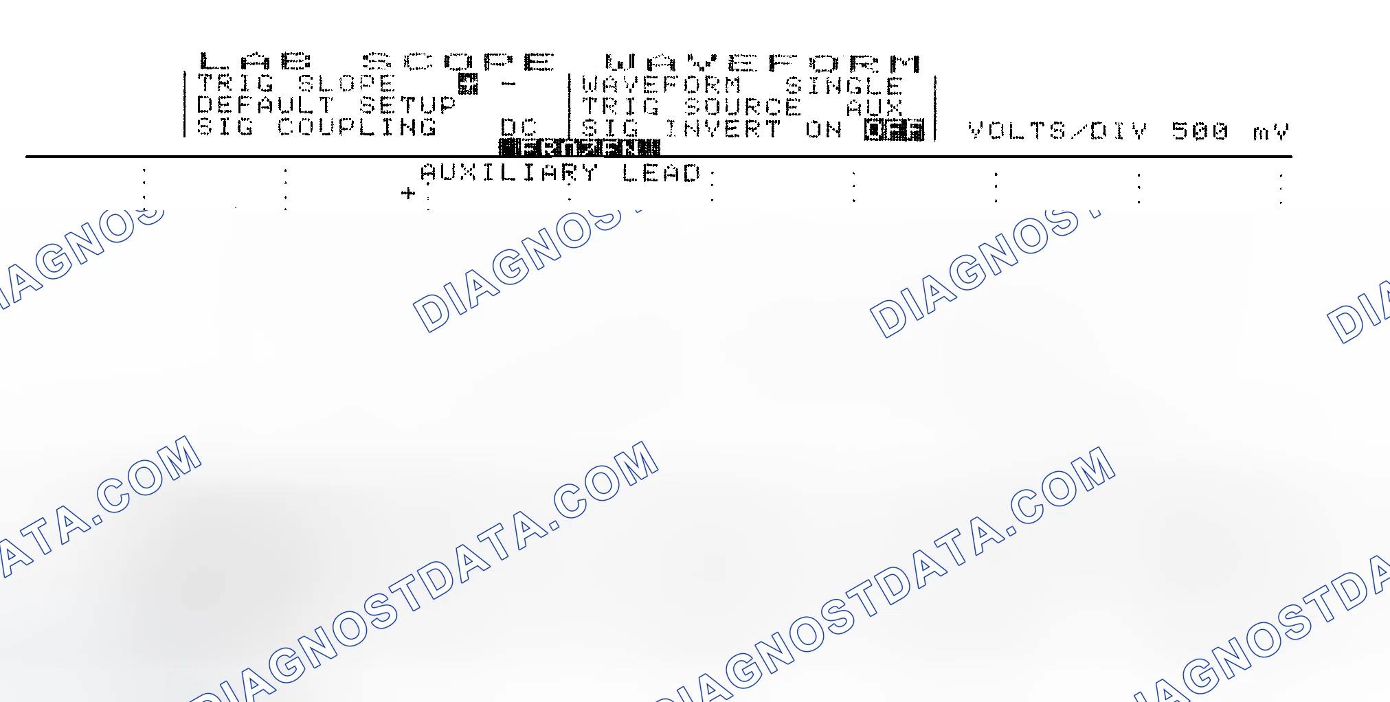 Scheme 14: Single Injector w/Excessive Current Flow - Current Pattern