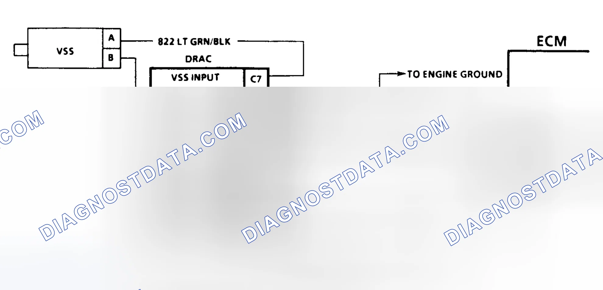 Scheme 88: Code 24 Schematic (4.3L Turbo) Vehicle Speed Sensor