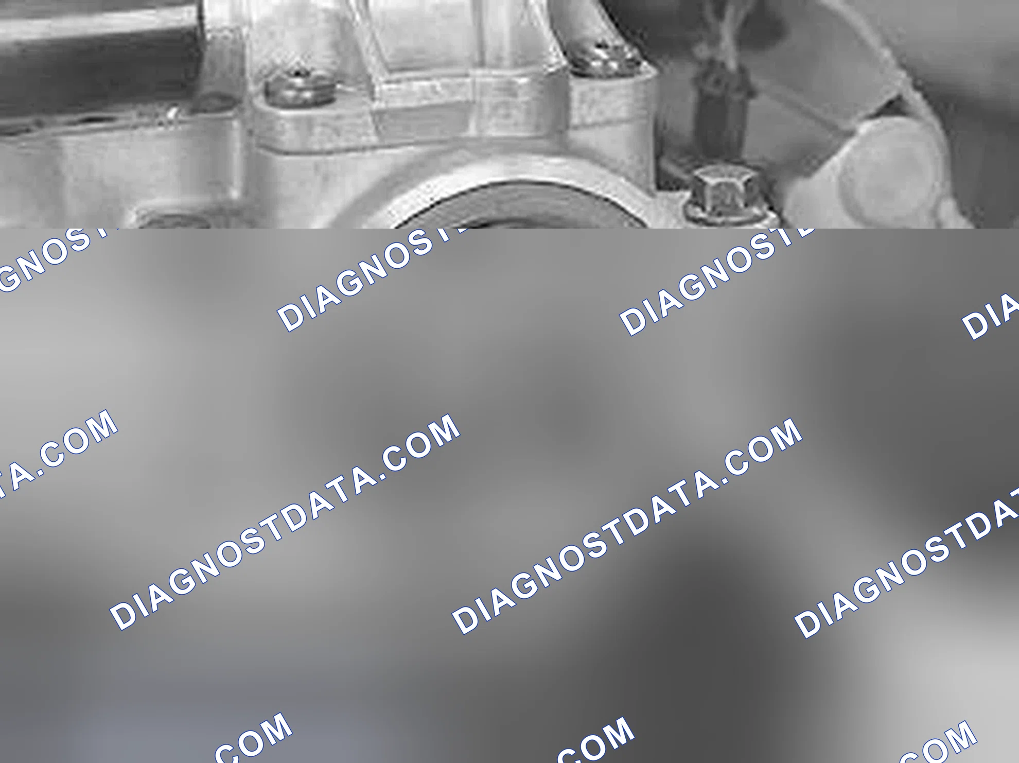 Scheme 243: Removing the front camshaft seal
