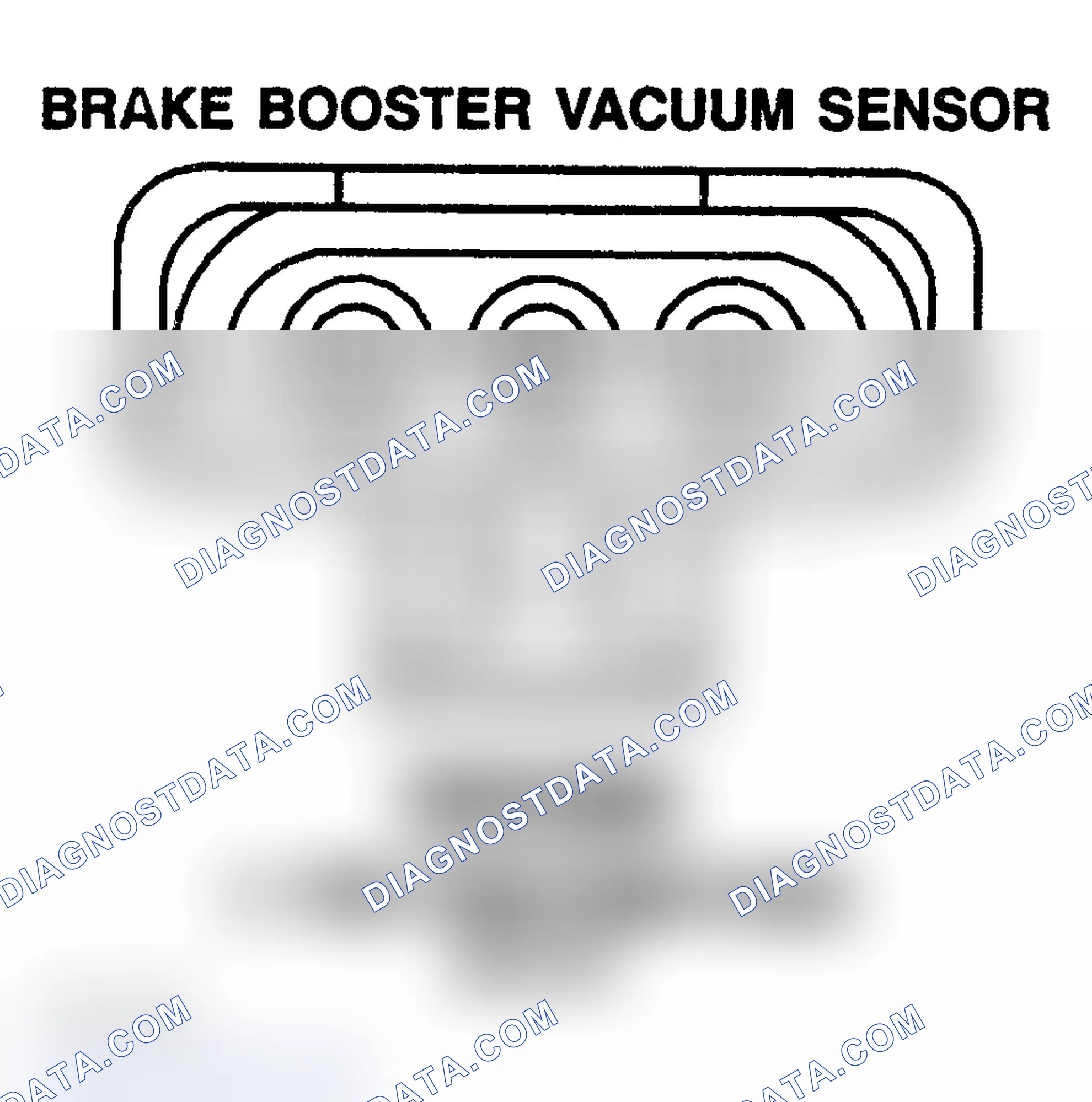 Scheme 95: BRAKE BOOSTER VACUUM SENSOR