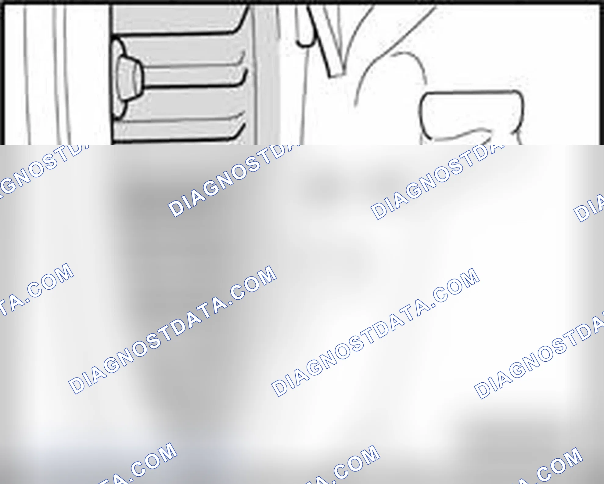 Scheme 37: Plenum chamber water drain, checking and cleaning
