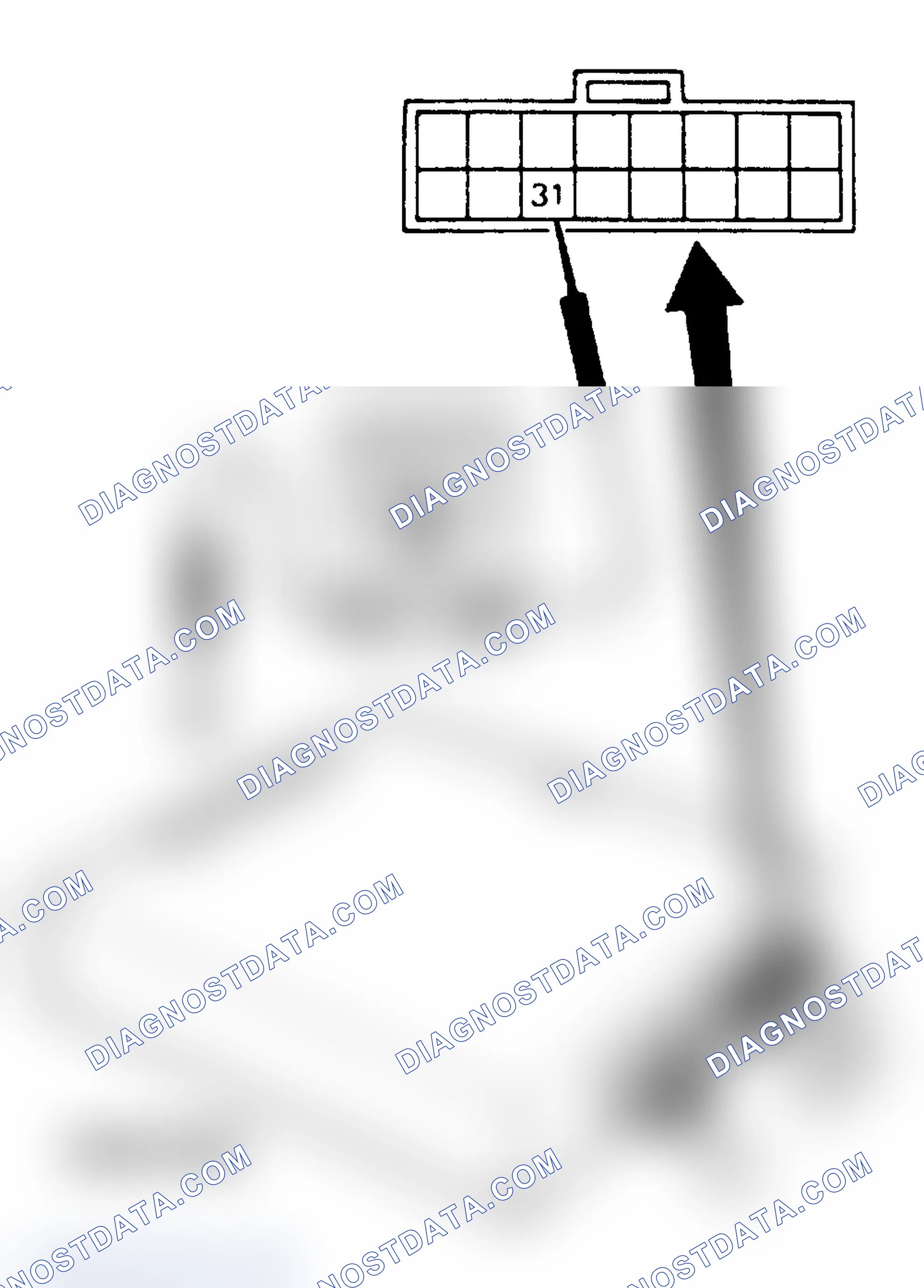 Scheme 35: ECU Connector Terminals (300ZX)