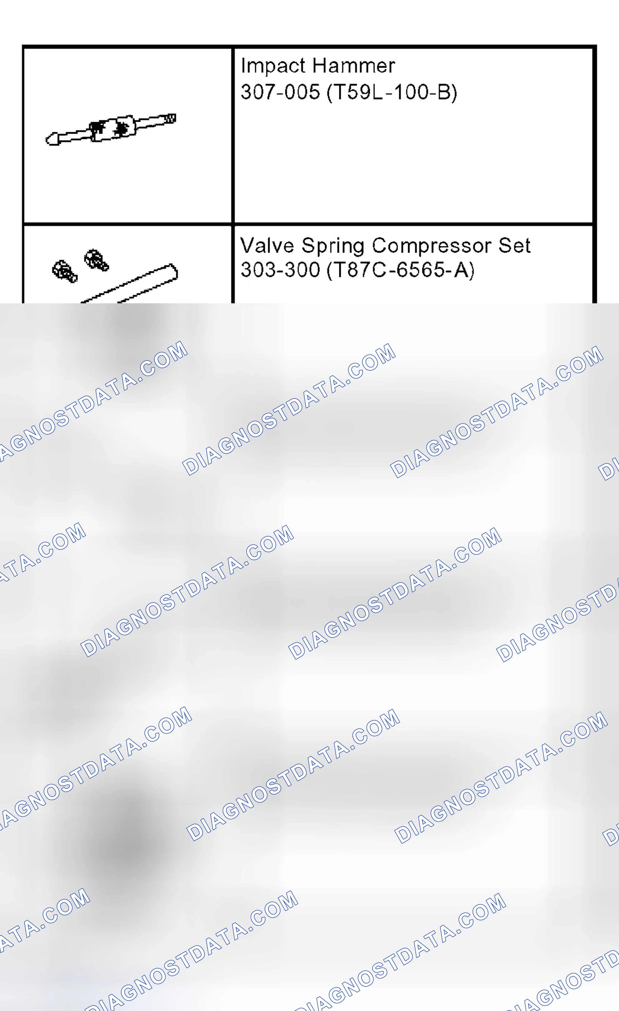 Scheme 238: Special Tool(s)