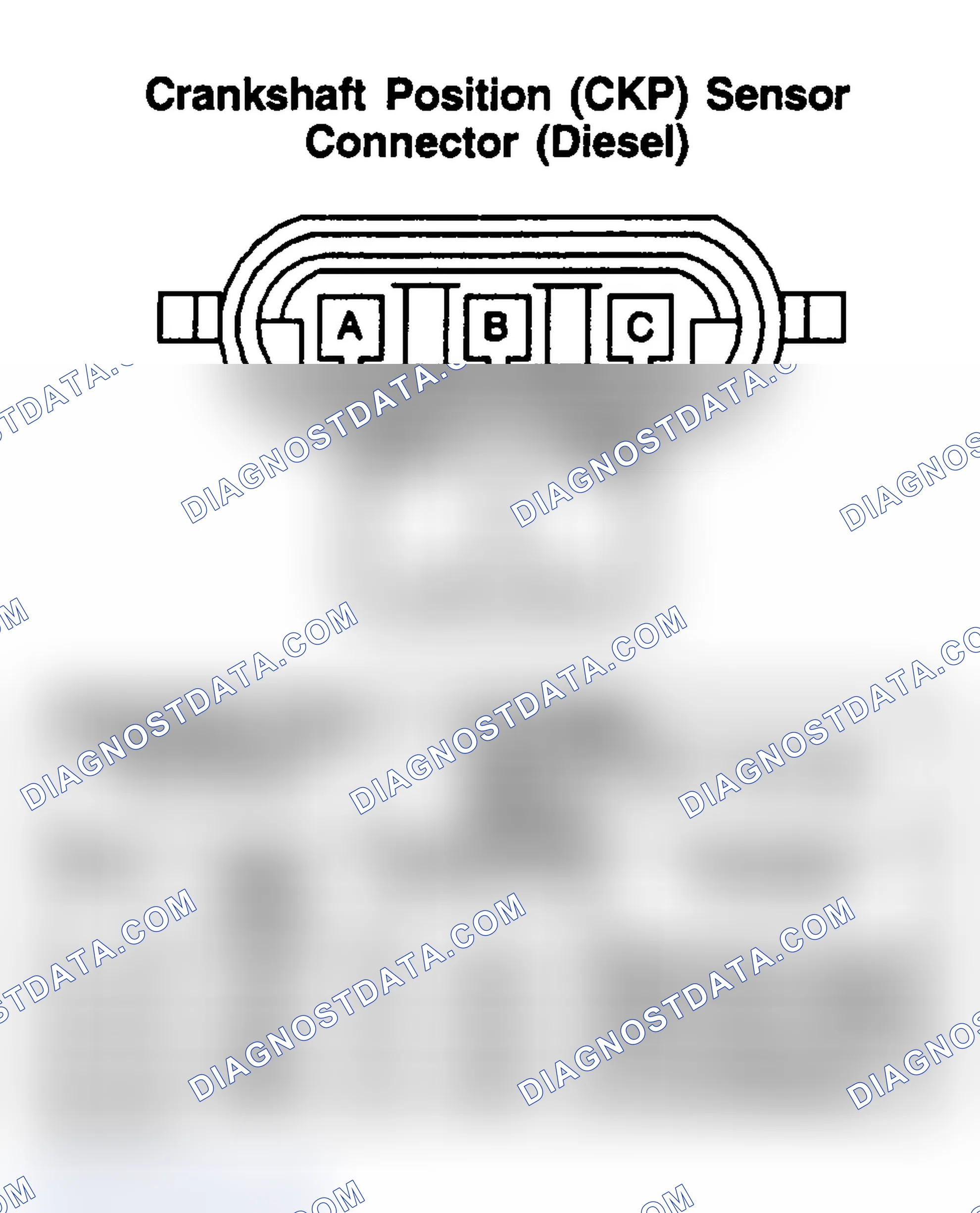 Scheme 133: CRANKSHAFT POSITION (CKP) SENSOR (DIESEL)