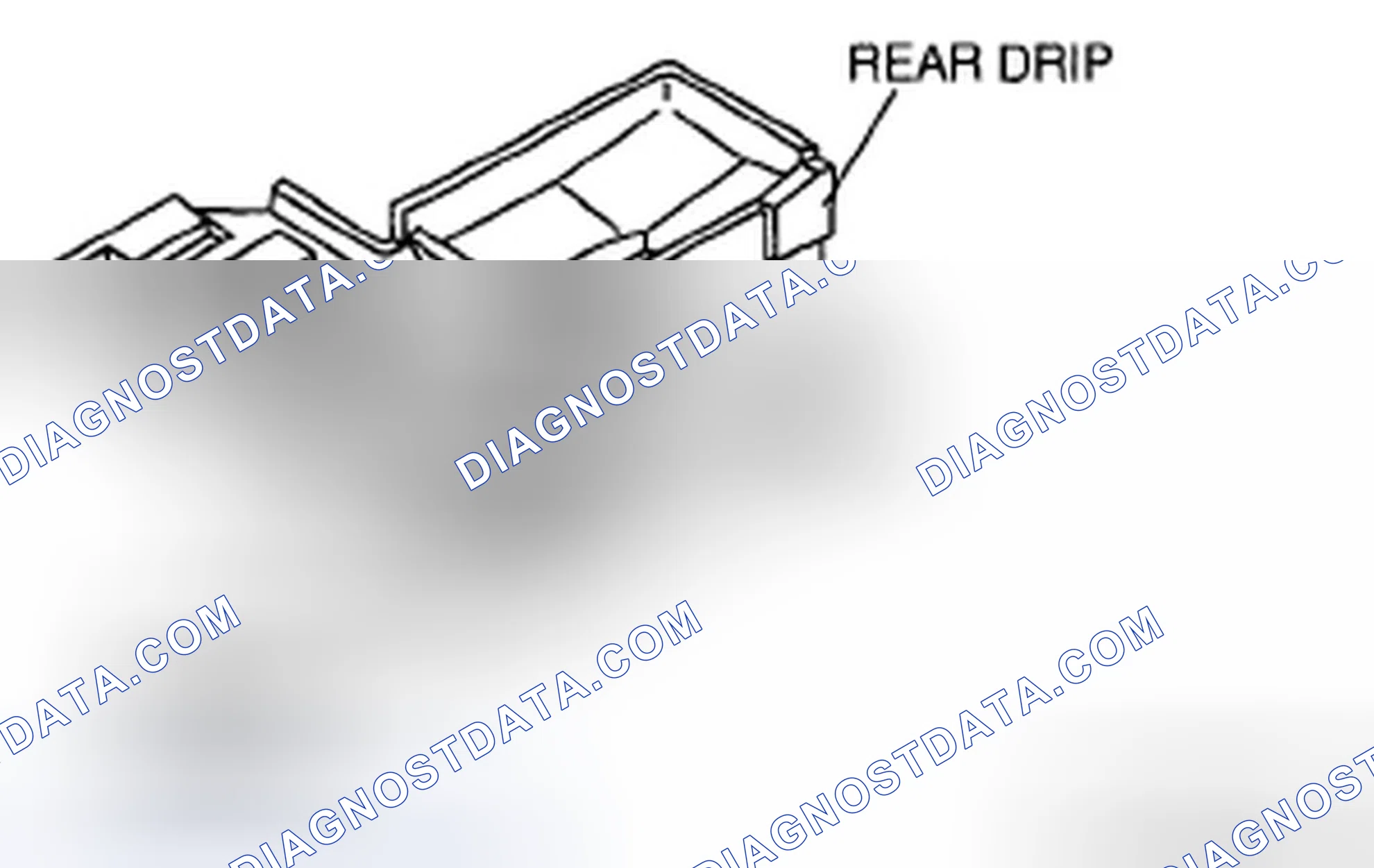 Scheme 11: Rear Drip Assembly Note
