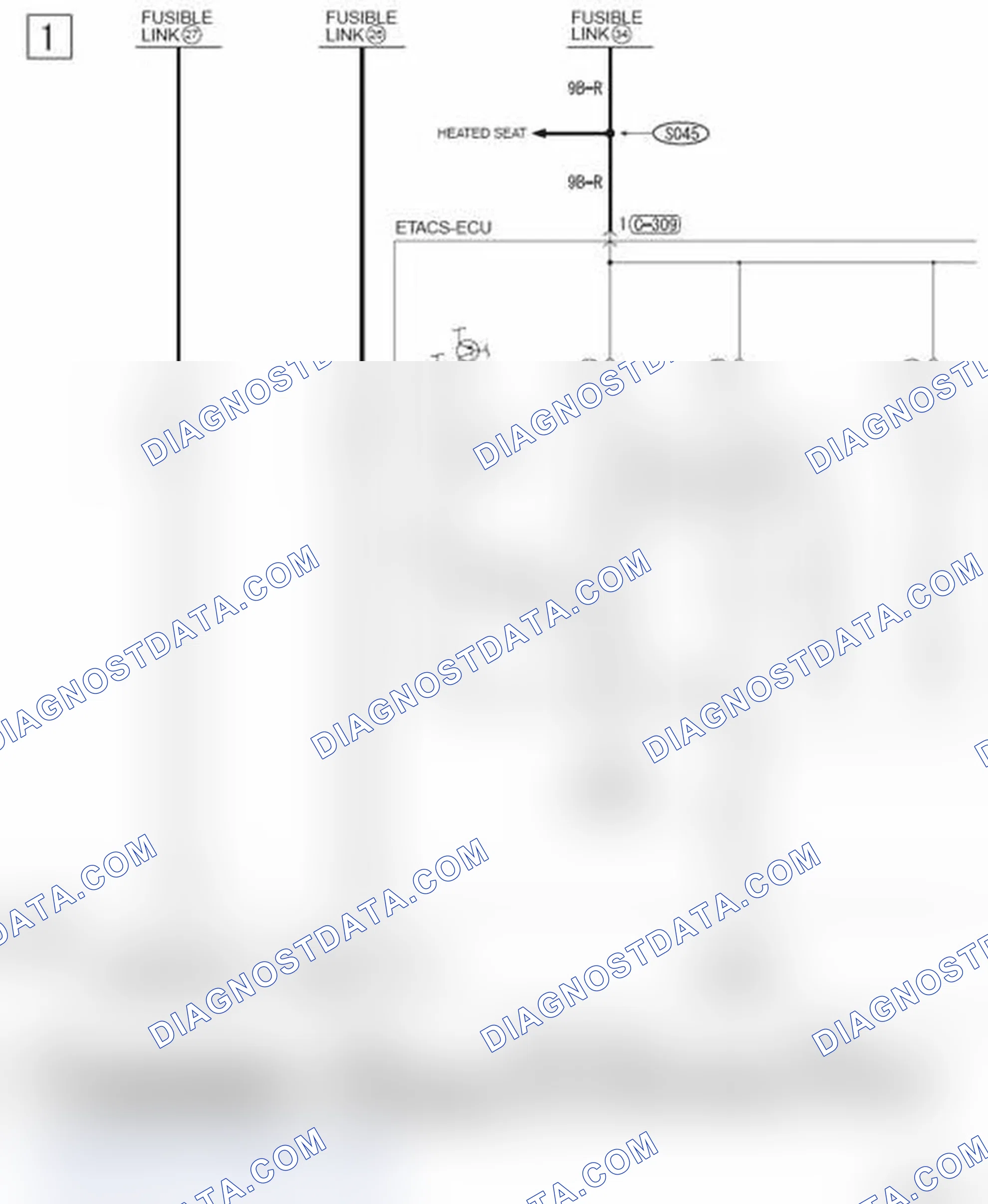Scheme 953: ANTI-LOCK BRAKING SYSTEM (ABS), ACTIVE STABILITY CONTROL SYSTEM (ASC) AND ACTIVE CENTER DIFFERENTIAL