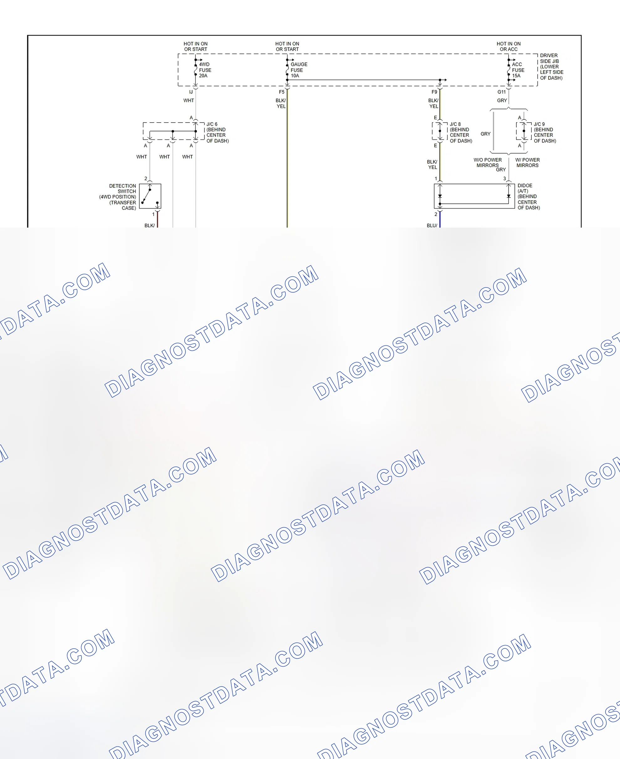 Scheme 20: Differential Lock System Wiring Diagram (Tundra)