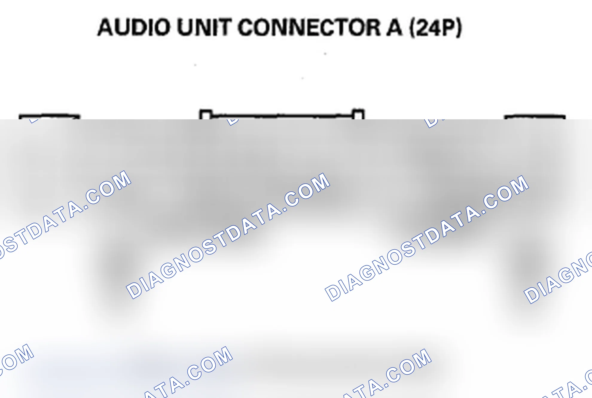 Scheme 121: Audio unit power switch will not turn on (No information display and no sound) (without navigation)