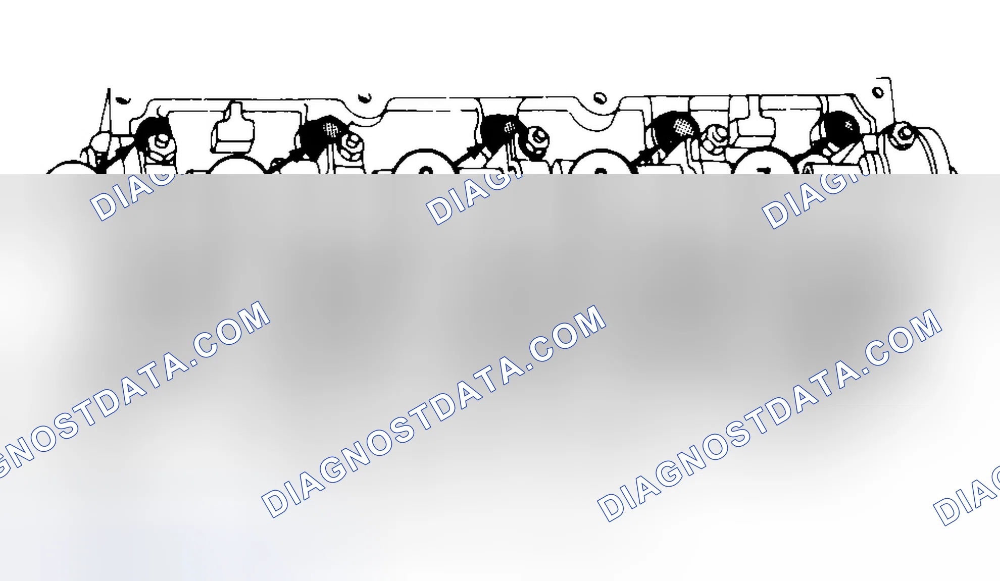 Scheme 7: Typical Cylinder Head Tightening or Loosening Sequence