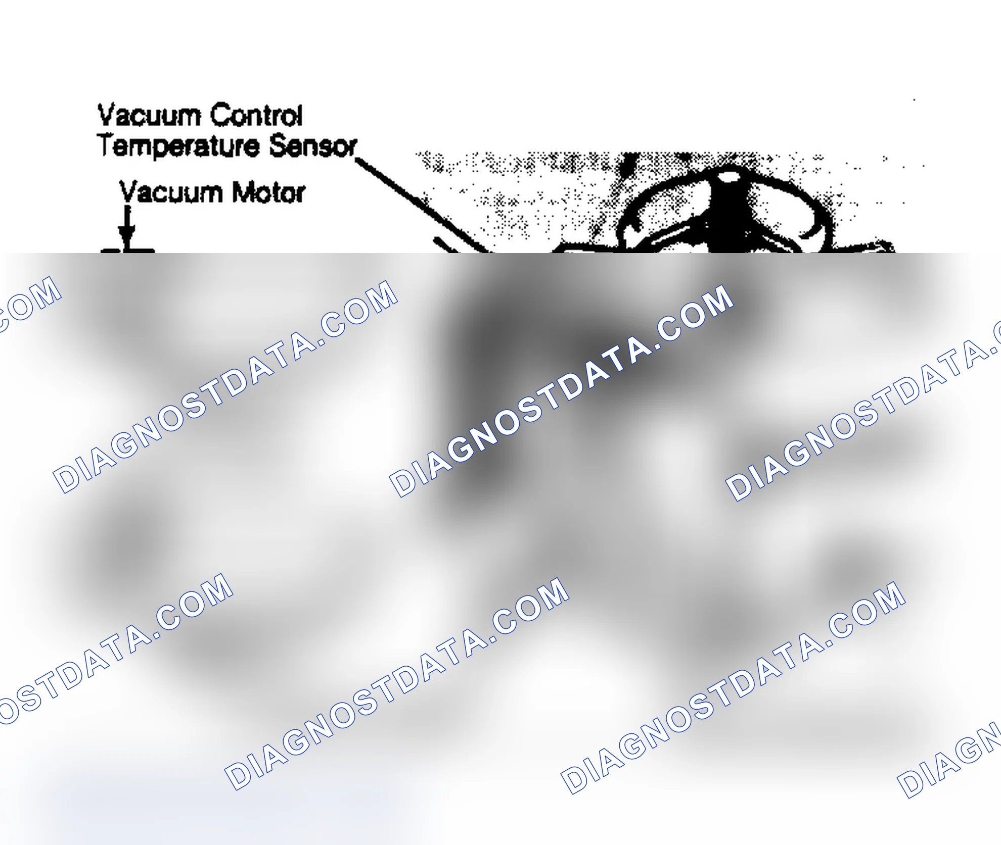 Scheme 64: Thermostatic Air Cleaner Assembly with Temperature Sensor & Vacuum Motor