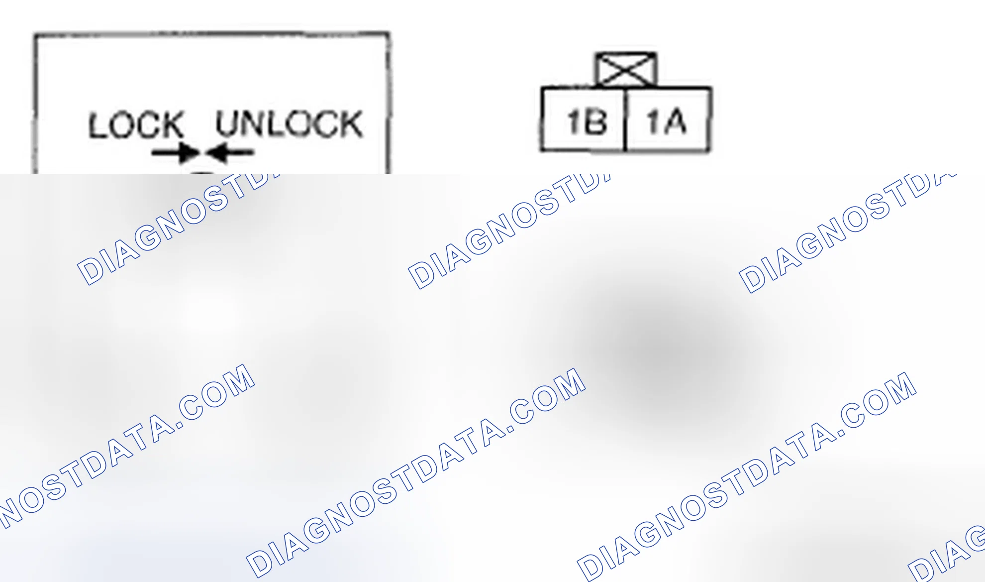 Scheme 25: FRONT DOOR LOCK ACTUATOR INSPECTION