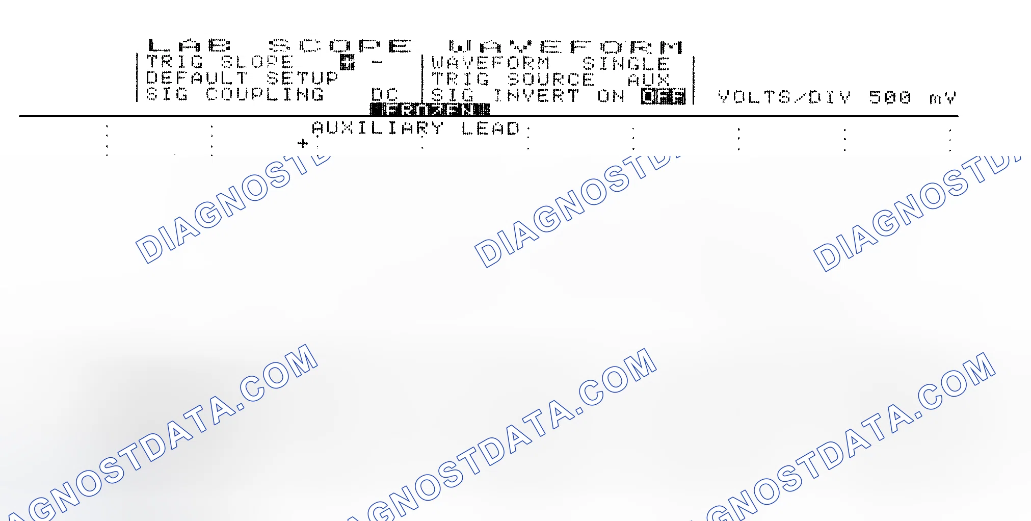 Scheme 14: Single Injector w/Excessive Current Flow - Current Pattern