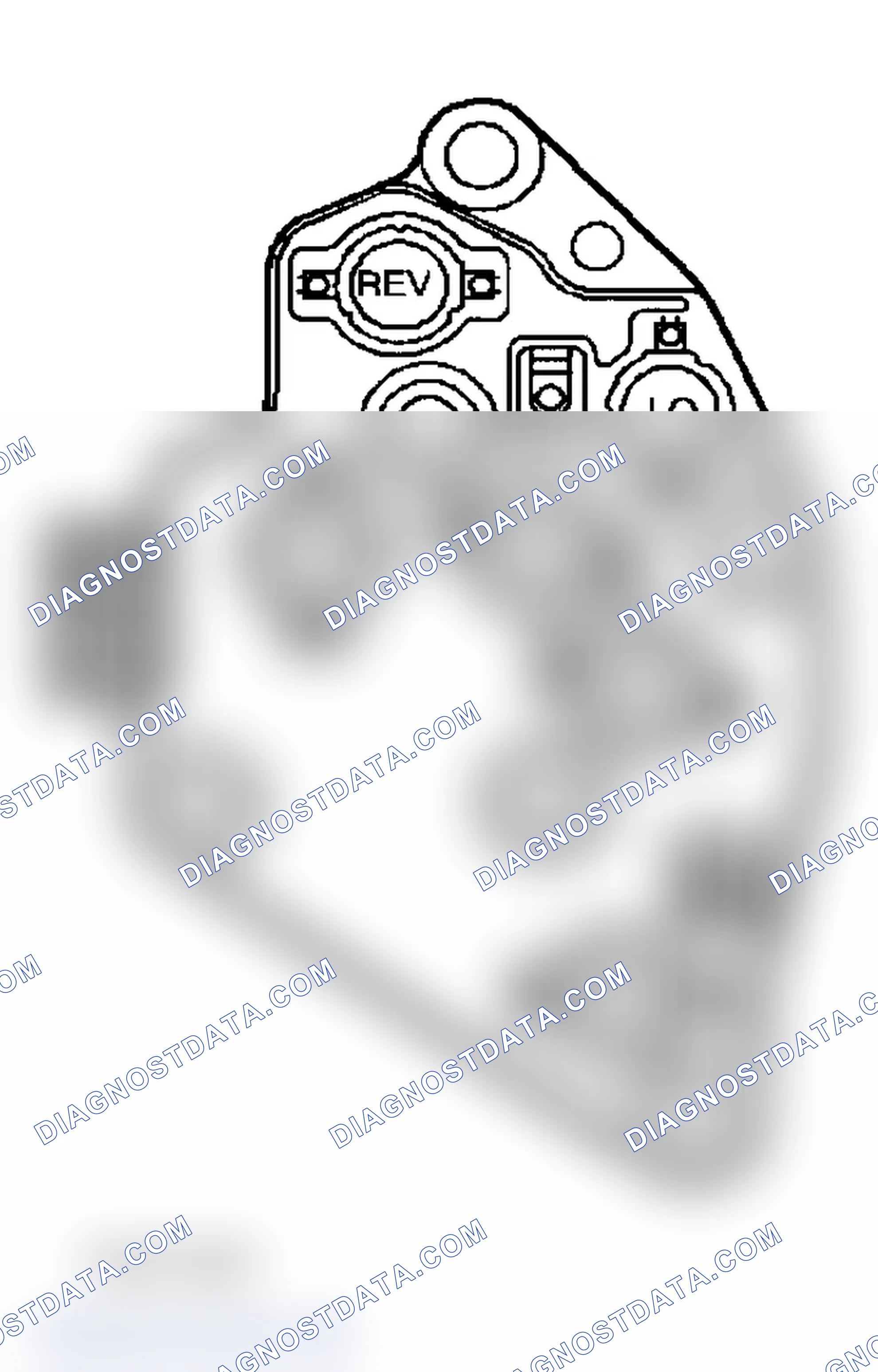 Scheme 194: Transmission Fluid Pressure Manual Valve Position Switch